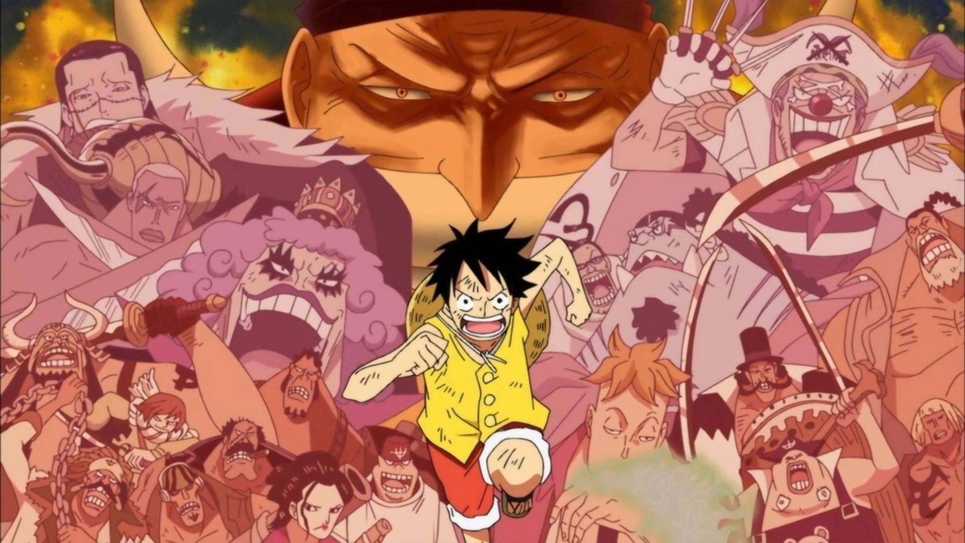 1920x1080 One Piece illustration #Anime One Piece #Marineford P #wallpaper #hdwallpaper #desktop. Anime, One piece picture, One piece anime, Desktop