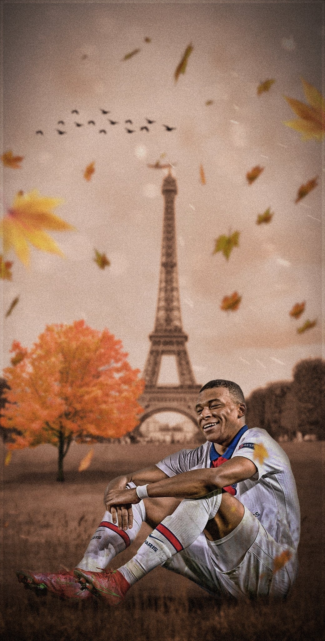 1040x2050 Mbappe wallpaper that I have made, Phone