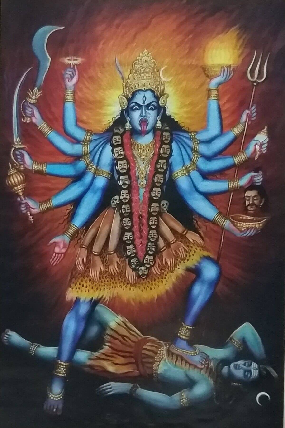 1200x1800 The 7th Day Of Navratra: Kalratri Mata And The Story Behind Her Fierce Avatar, Phone