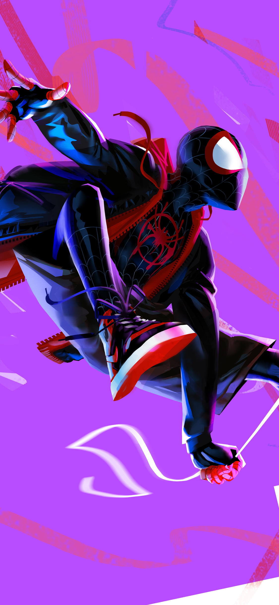 1130x2440 Miles Morales In Spider Man Into The Spider Verse 4k Artwork iPhone XS, iPhone iPhone X HD 4k Wallpaper, Image, Background, Photo and Picture, Phone