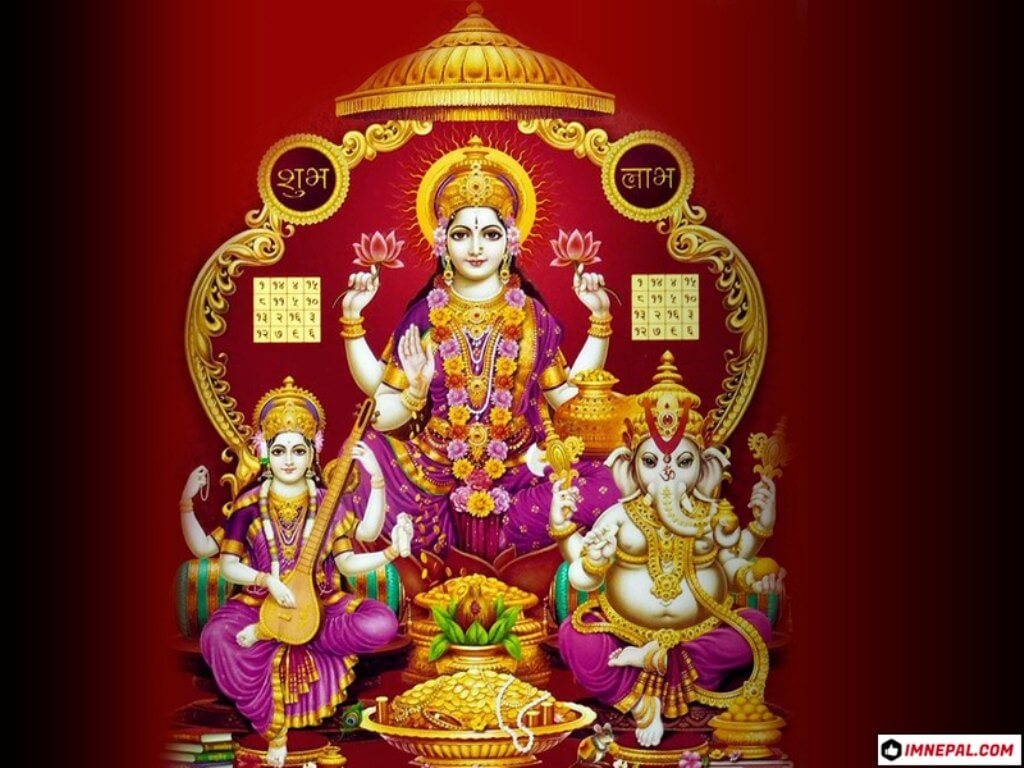 1030x770 Laxmi Ganesh Saraswati Image HD Download For Desktop & Mobile, Desktop