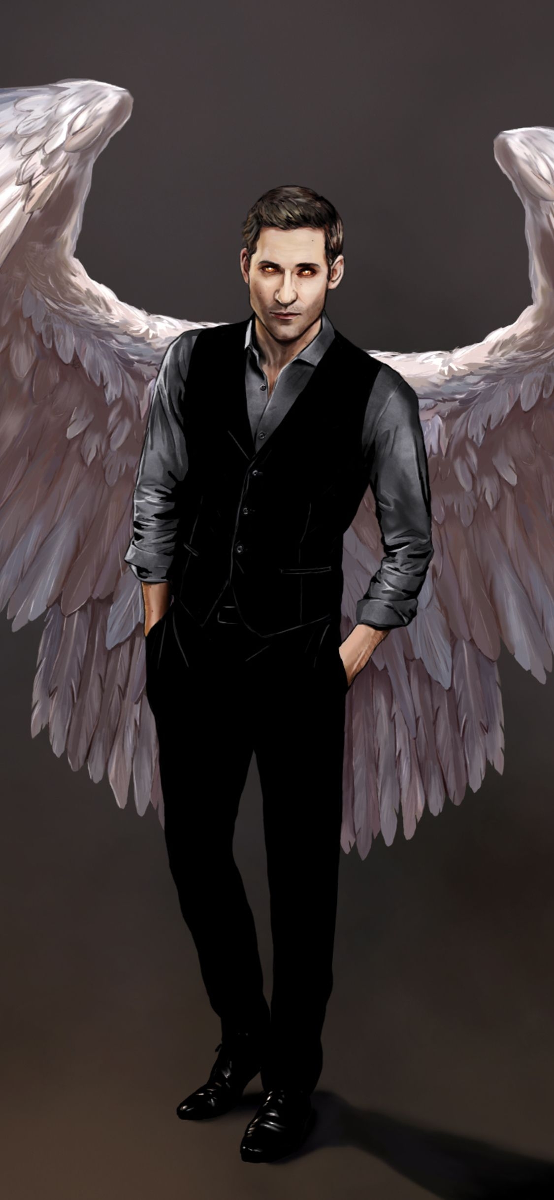 1130x2440 Lucifer iPhone Wallpaper Free Lucifer iPhone Background, Phone