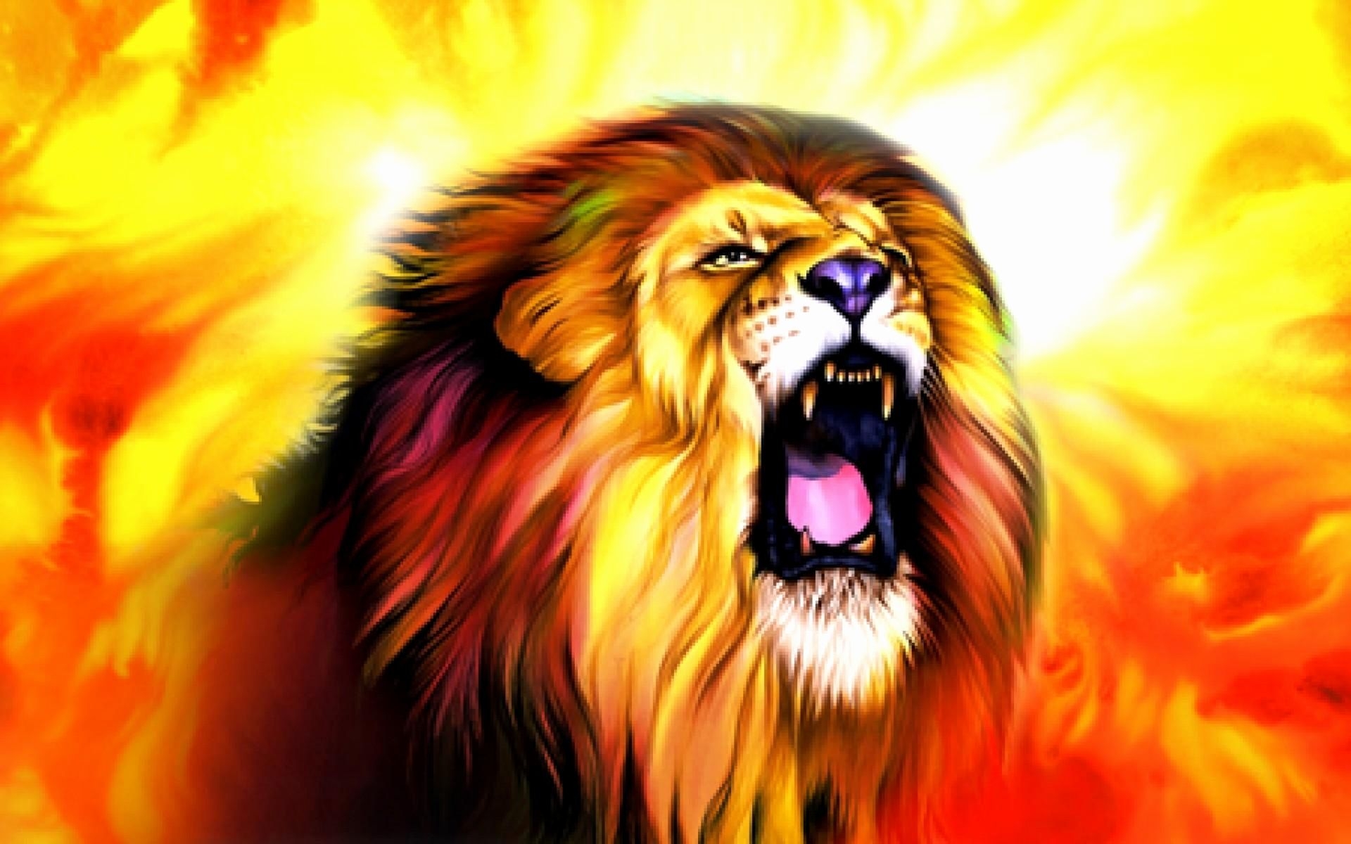 1920x1200 Lion Roar Wallpaper New Roaring Lion Wallpaper Combination of The Hudson, Desktop