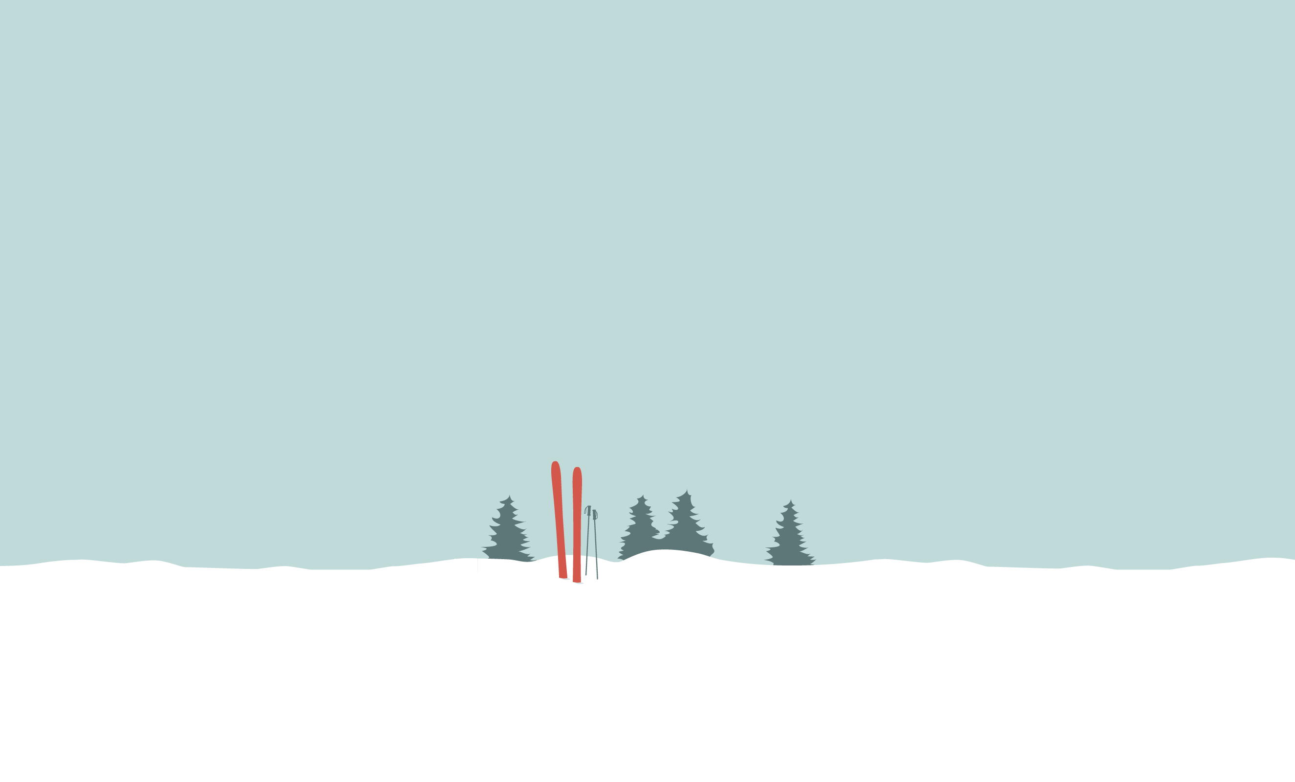 2650x1600 Minimalist Winter Wallpaper Free Minimalist Winter, Desktop