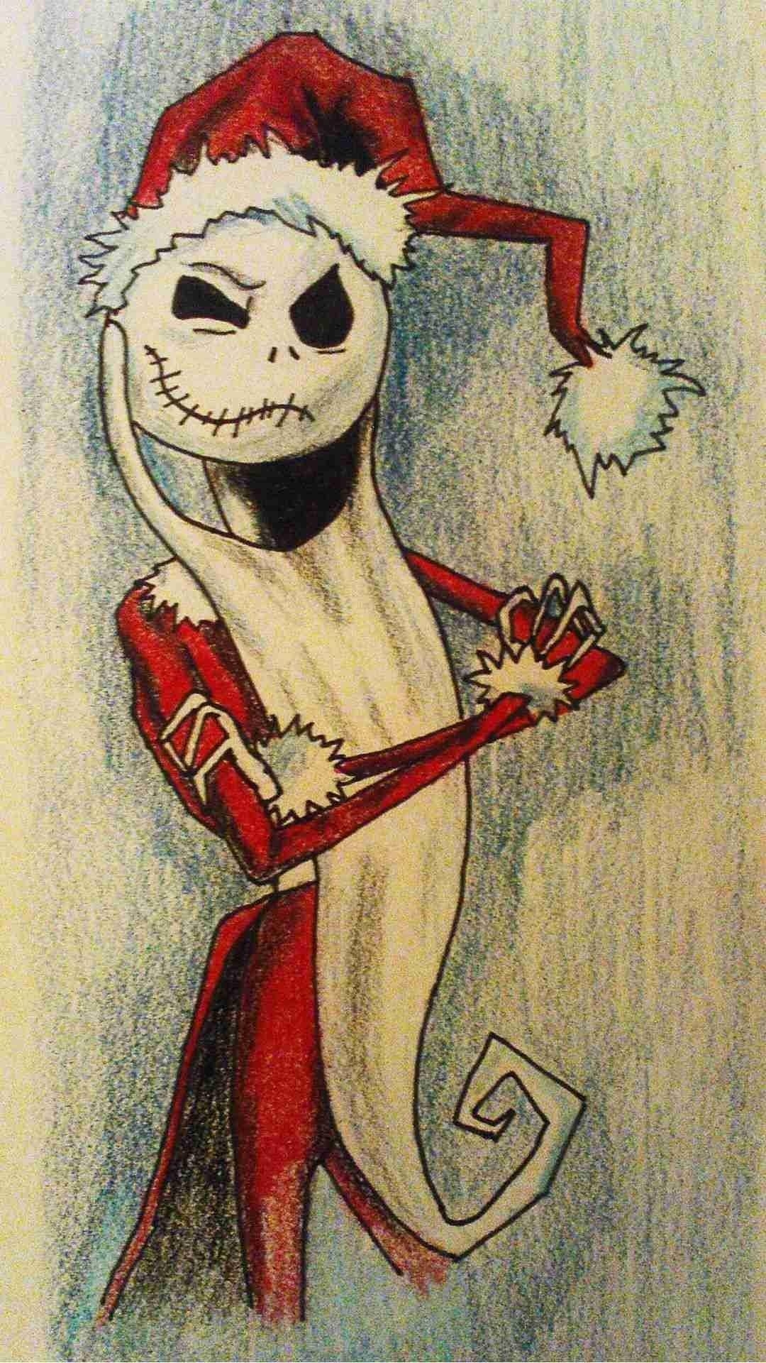 1080x1920 Nightmare Before Christmas Jack Skellington Santa Android, Phone