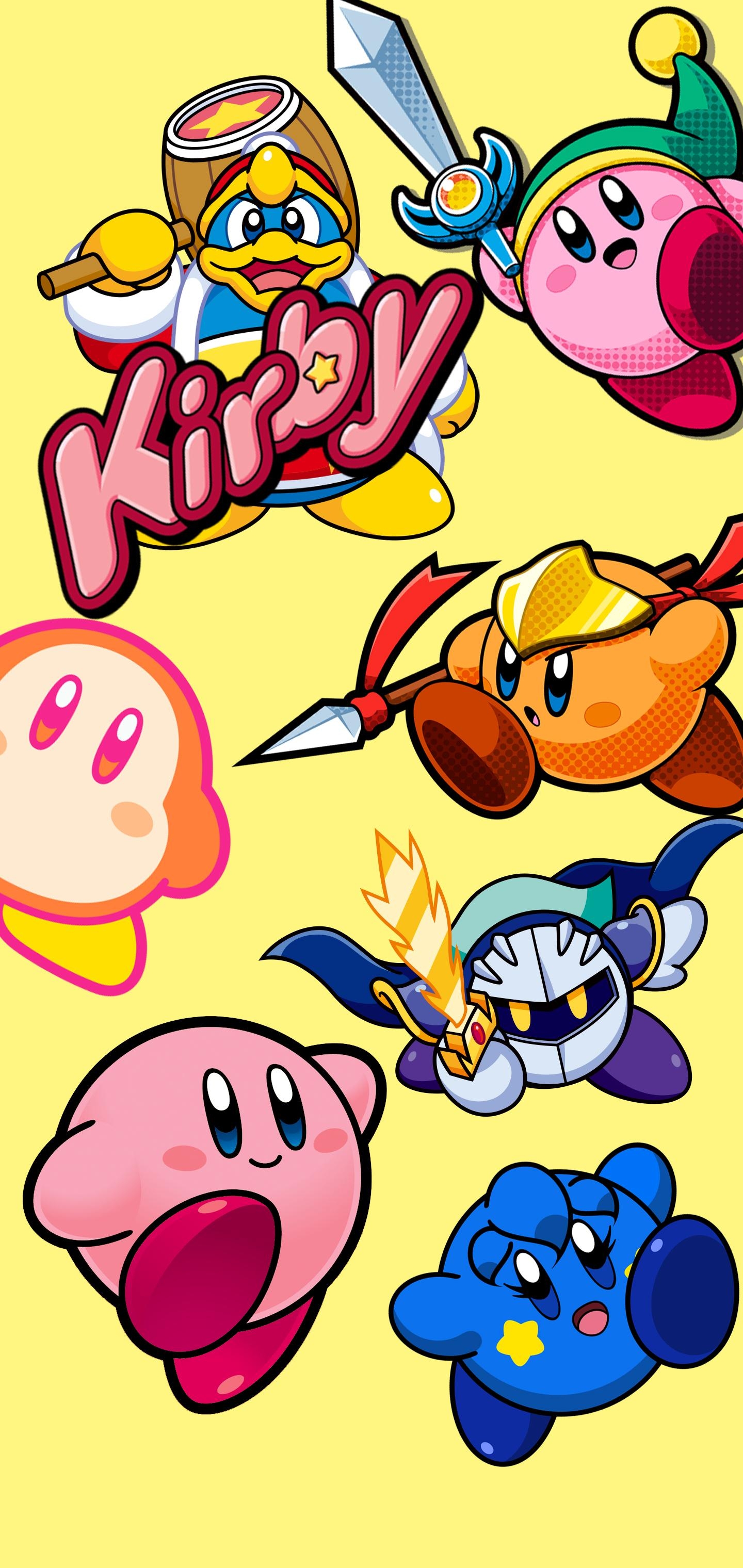 1440x3040 Kirby Wallpaper, Phone