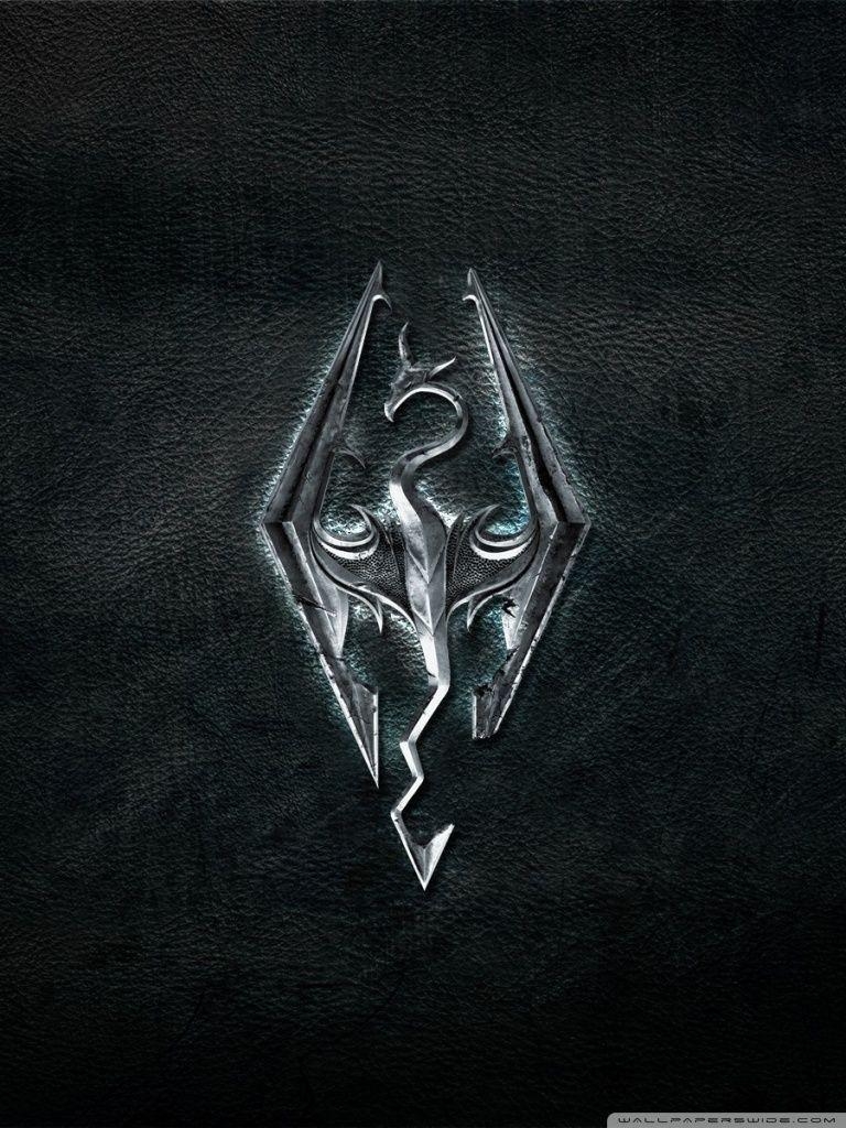 770x1030 Skyrim Logo ❤ 4K HD Desktop Wallpaper for 4K Ultra HD TV • Tablet, Phone