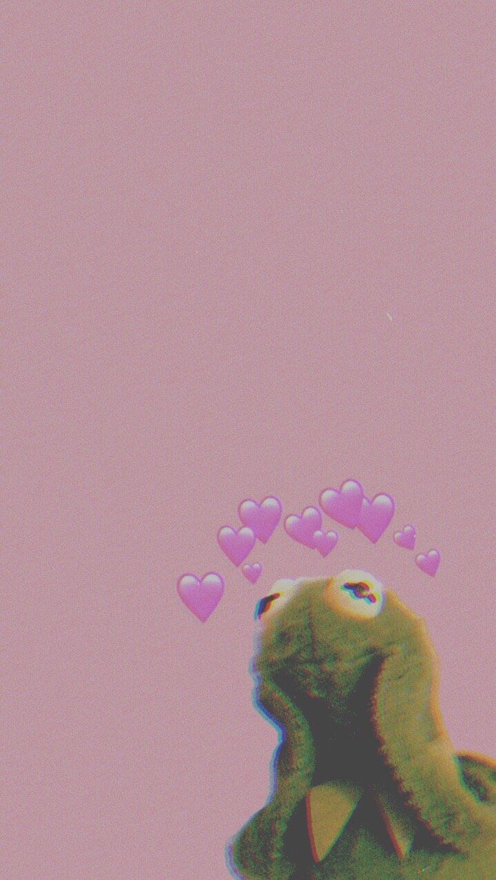 720x1280 Heart Wallpaper Meme Kermit, Phone