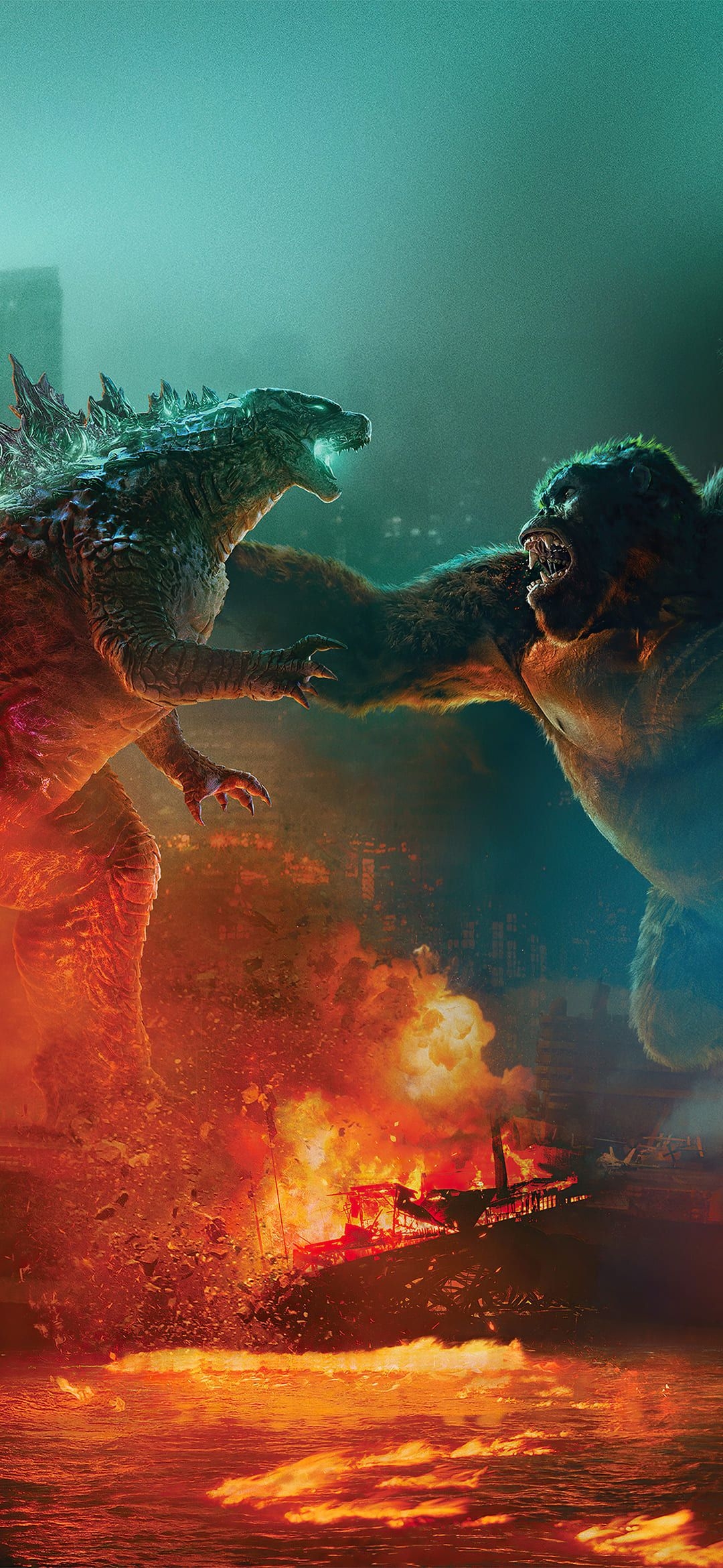 1080x2340 Godzilla vs Kong Wallpaper -k Background Download [ 35 + HD ], Phone