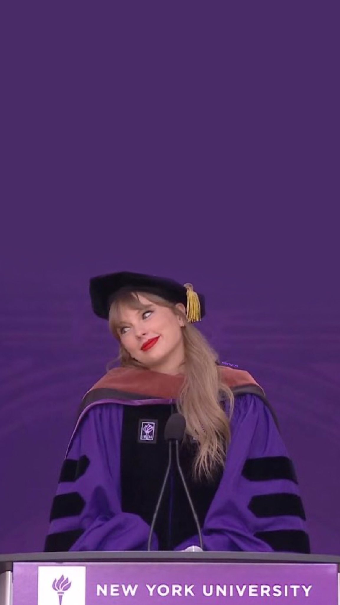 1160x2050 TSWIFTLOCKS On IG SWIFT GRADUATION DOCTOR DOCTORATE AT NYU WALLPAPERS LOCKSCREENS GraduatesVersion #taylorswift #taylorsversion, Phone