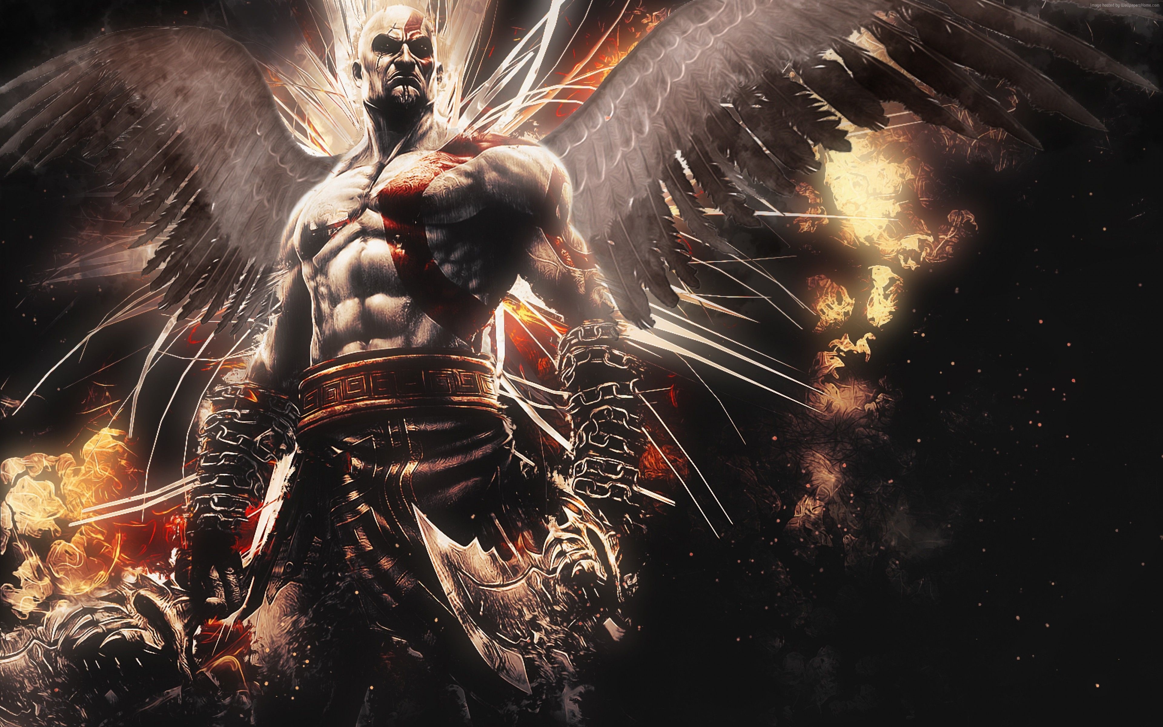 3840x2400 Wallpaper God of War, 4k, E3 screenshot, Games, Desktop