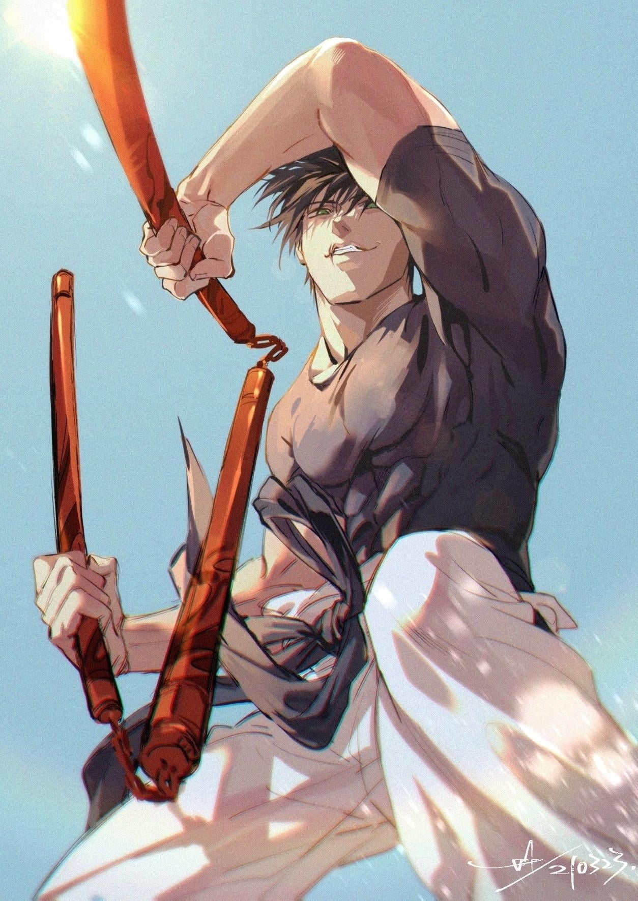 1260x1780 Toji Fushiguro 4K wallpaper for phone, Phone