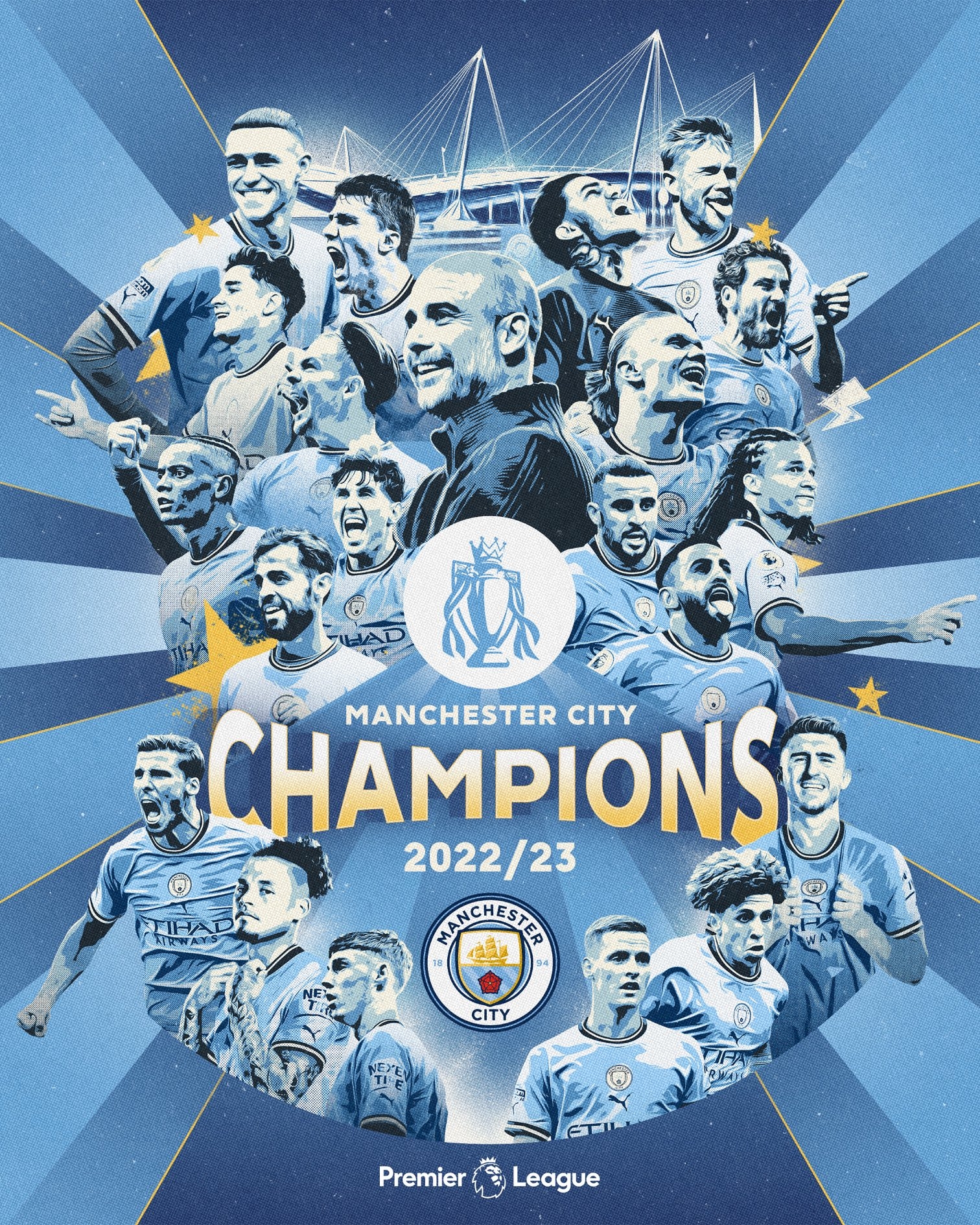 1520x1890 Manchester City UEFA Champions League 2023 Champions, Phone