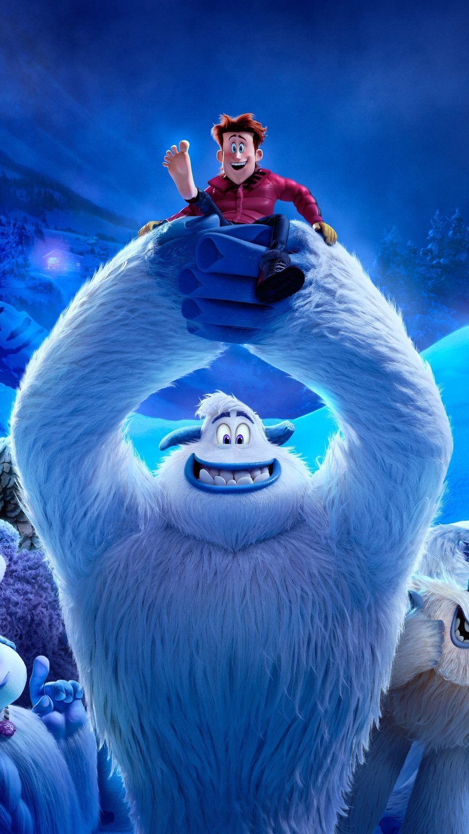 950x1690 Percy Migo Smallfoot Animation Free 4K Ultra HD Mobile Wallpaper, Phone