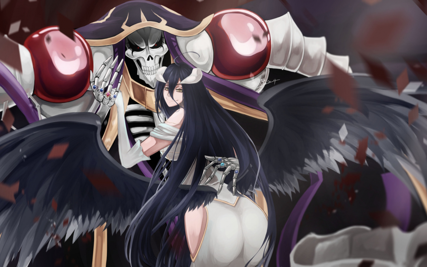 1440x900 Free download Anime Overlord Overlord Albedo Ainz Ooal Gown Fondo de Pantalla [2835x1701] for your Desktop, Mobile & Tablet. Explore Overlord Anime Albedo Wallpaper. Overlord Anime Albedo Wallpaper, Overlord, Desktop