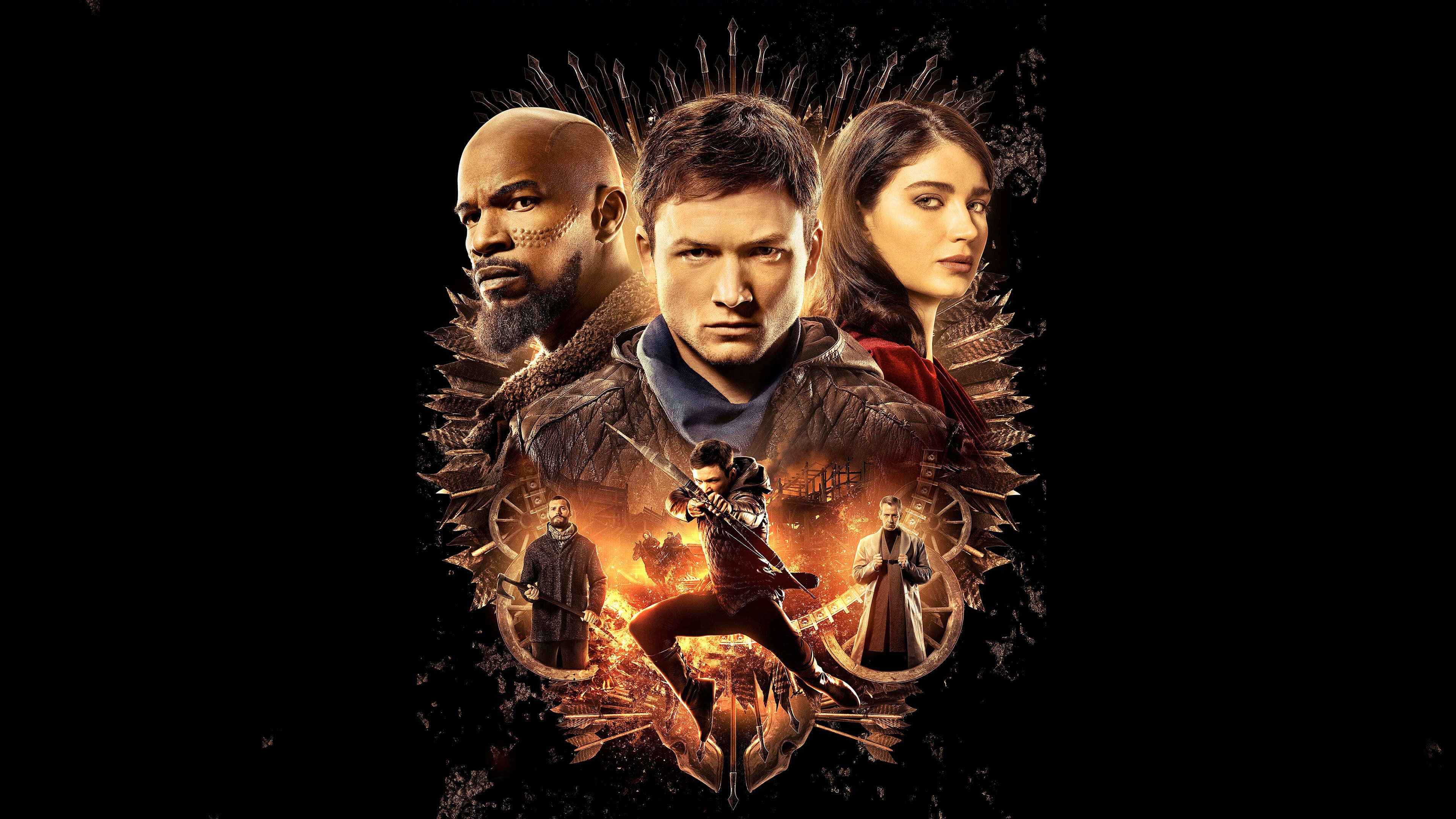 3840x2160 Robin Hood Movie Poster UHD 4K Wallpaper, Desktop