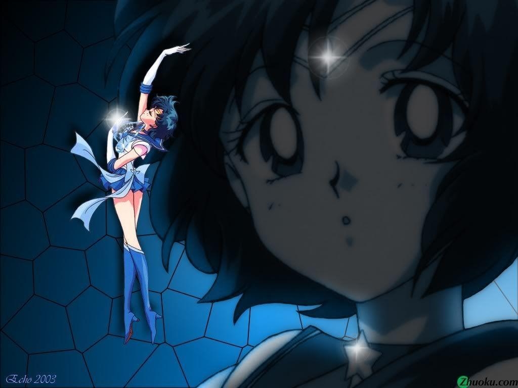 1030x770 Sailor Mercury Moon Wallpaper, Desktop