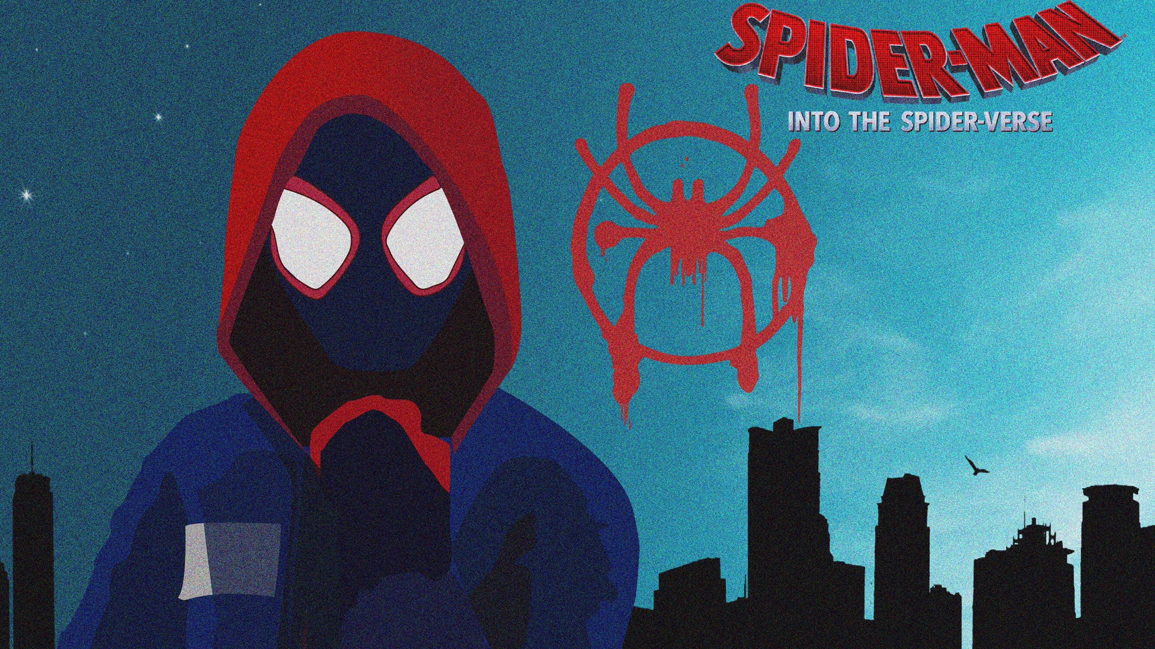 3840x2160 Spider Man Into The Spider Verse 4K Wallpaper, Desktop