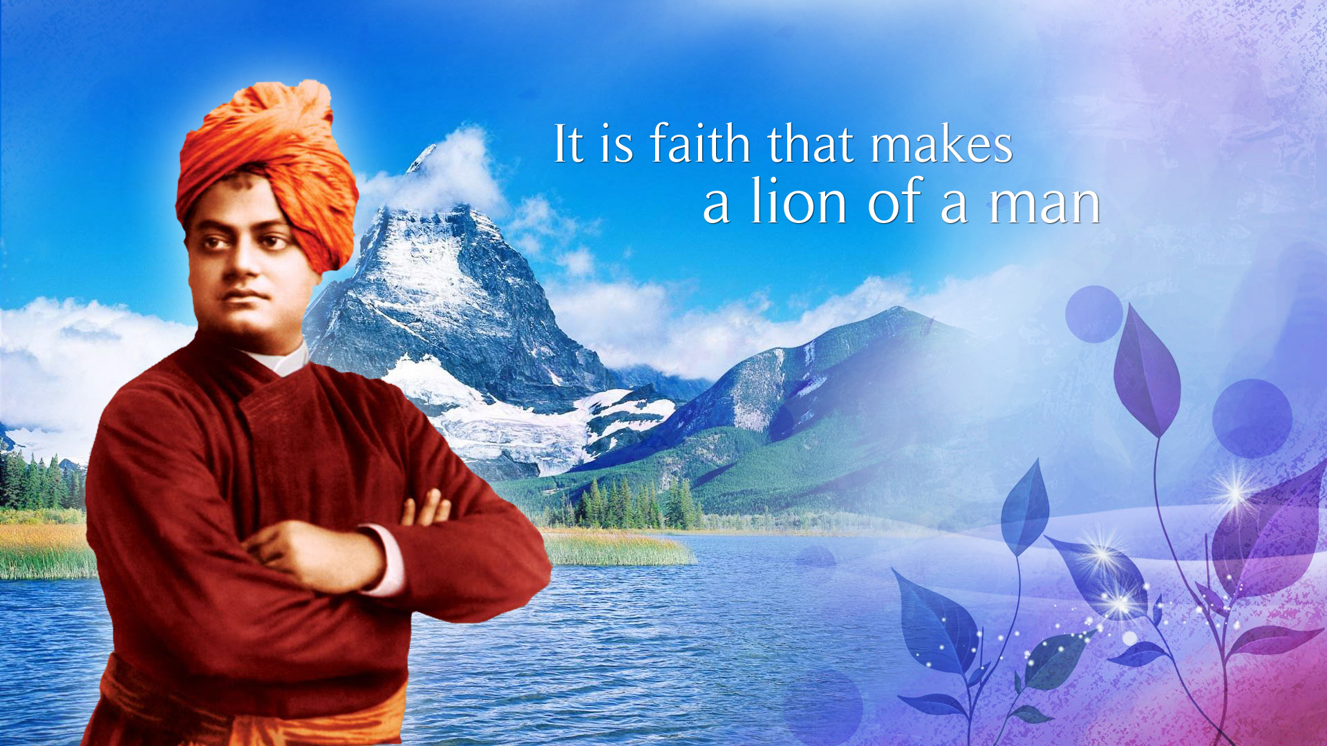 1920x1080 Swami Vivekananda's Wallpaper, Desktop