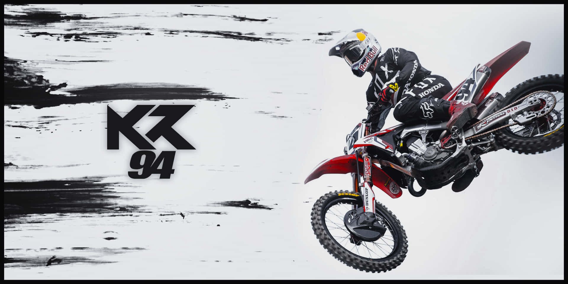 1920x960 Download Ken Roczen Flyingh Art Desktop Wallpaper, Dual Screen