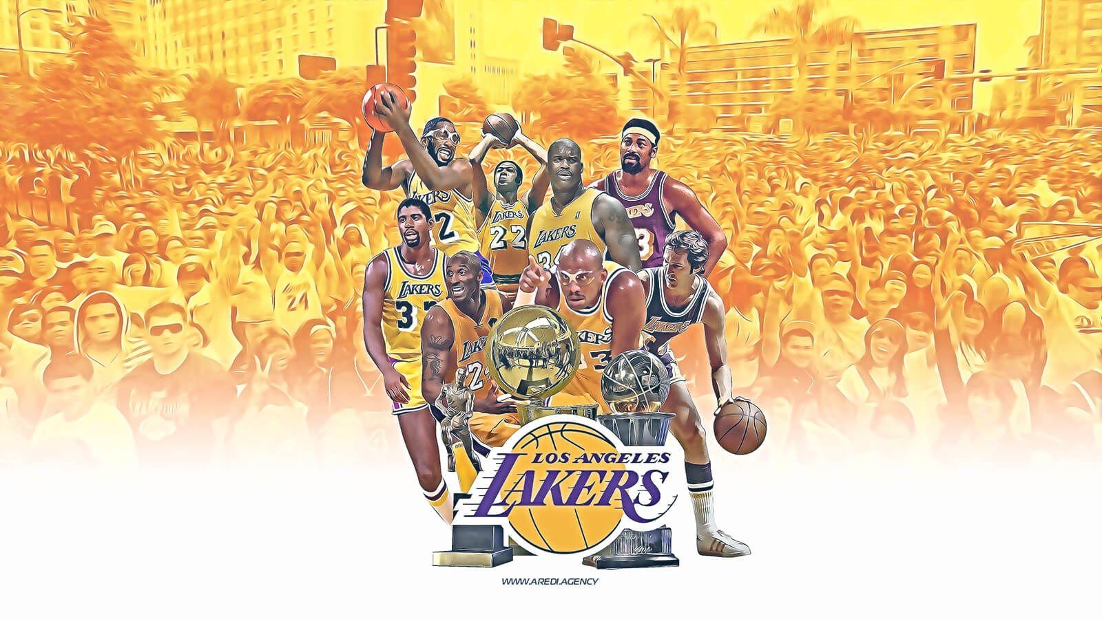 1600x900 Los Angeles Lakers, wallpaper, design, sport, basketball, champion, Desktop