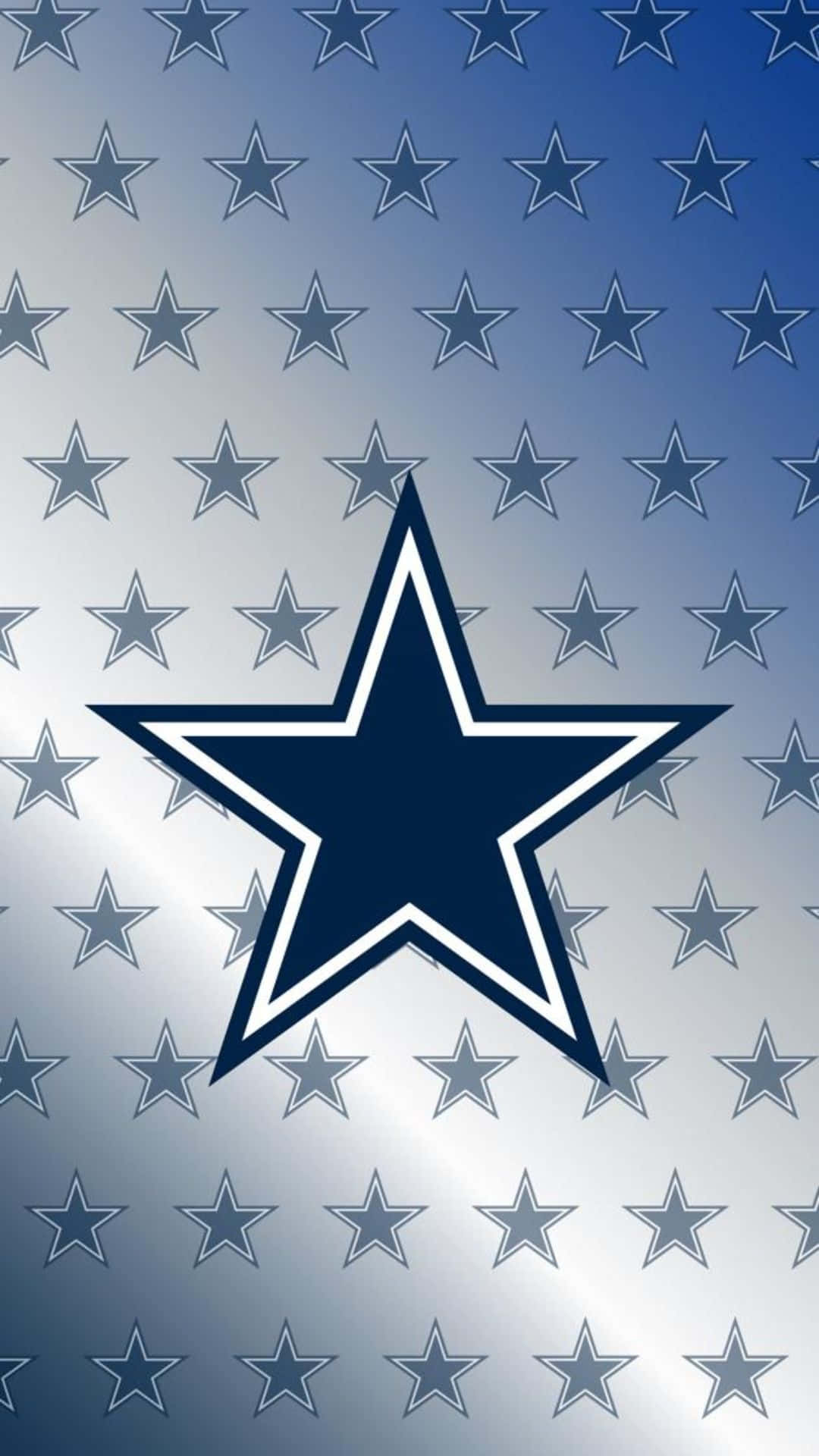 1080x1920 Download Star Patterns On Banner Of Dallas Cowboys iPhone Wallpaper, Phone