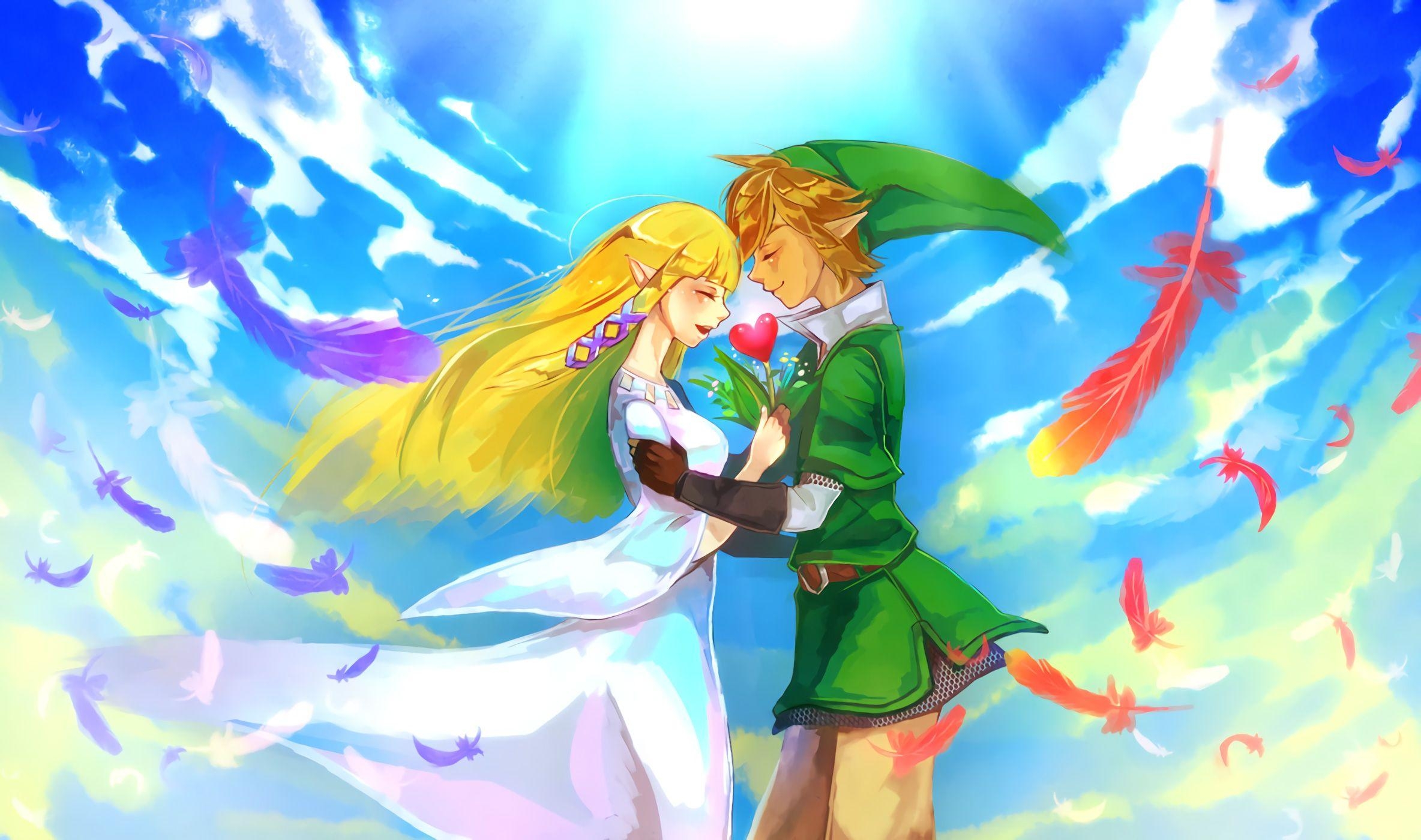 2370x1400 Wallpaper Link, The Legend of Zelda, Skyward Sword, Anime,. Wallpaper for iPhone, Android, Mobile and Desktop, Desktop