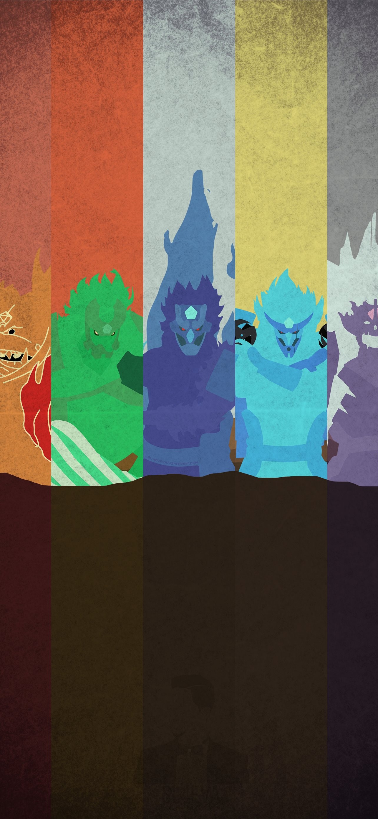 1290x2780 Naruto Minimalist 4k iPhone Wallpaper Free Download, Phone