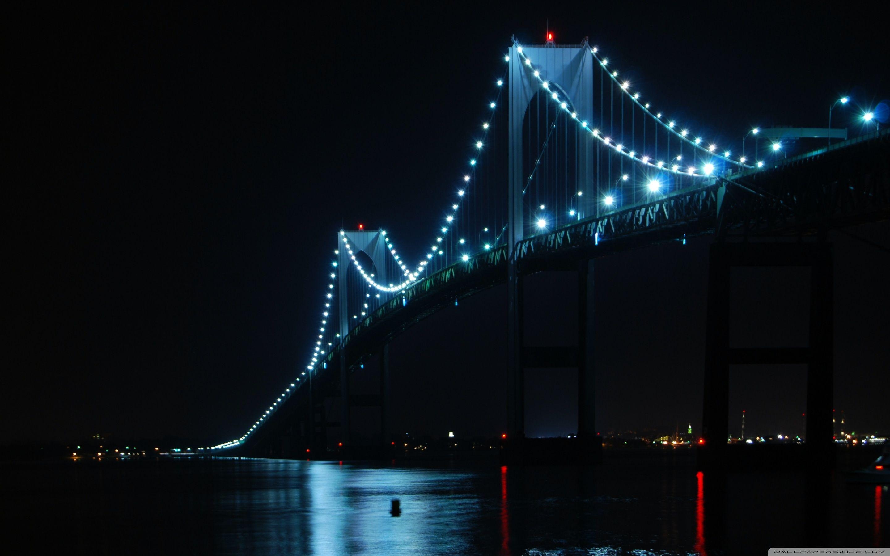 2880x1800 Newport Bridge Rhode Island ❤ 4K HD Desktop Wallpaper for 4K Ultra, Desktop