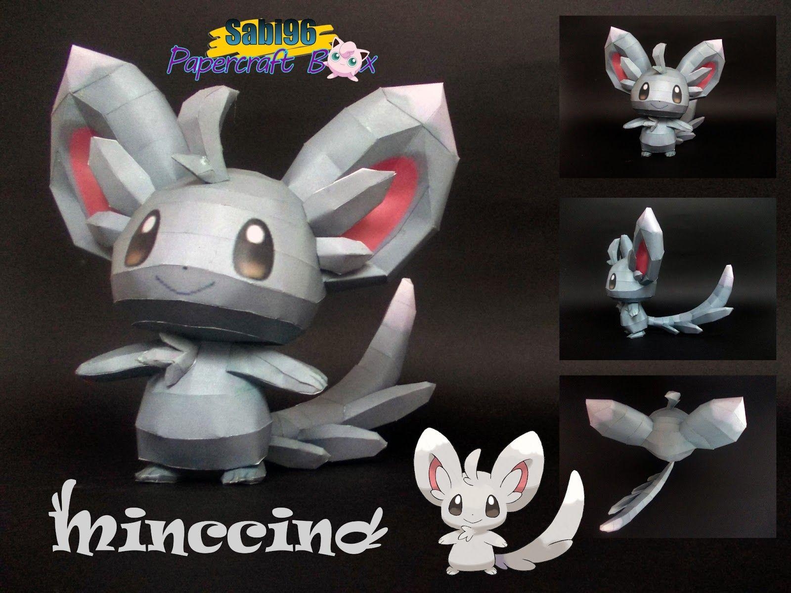 1600x1200 Sabi96 Papercraft Box: Minccino, Desktop