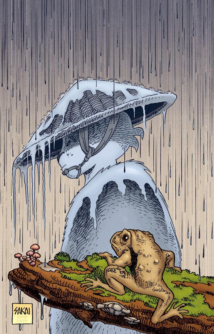 740x1150 Usagi Yojimbo image Usagi travelling in the rain HD wallpaper, Phone