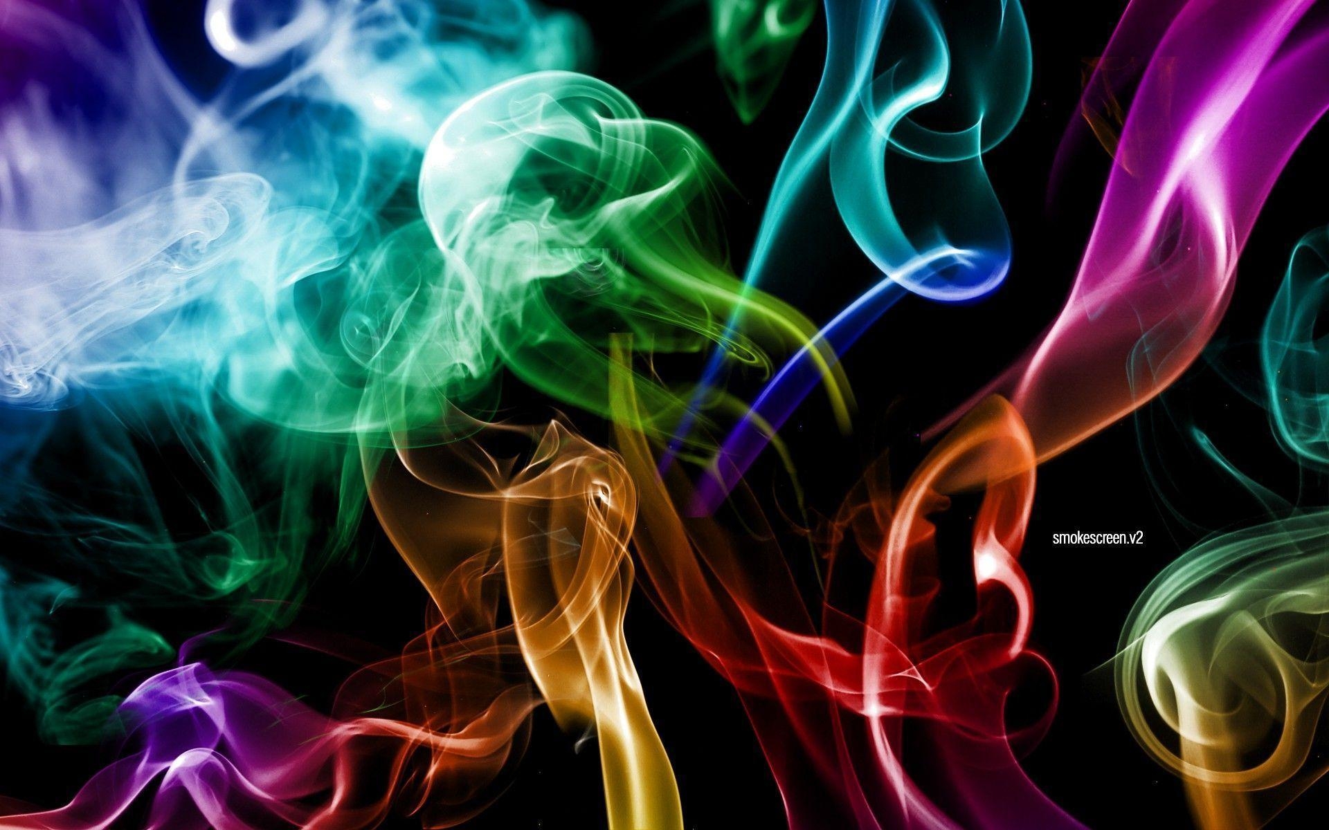 1920x1200 Colorful Smoke Dekstop Wallpaper Wallpaper computer. best, Desktop