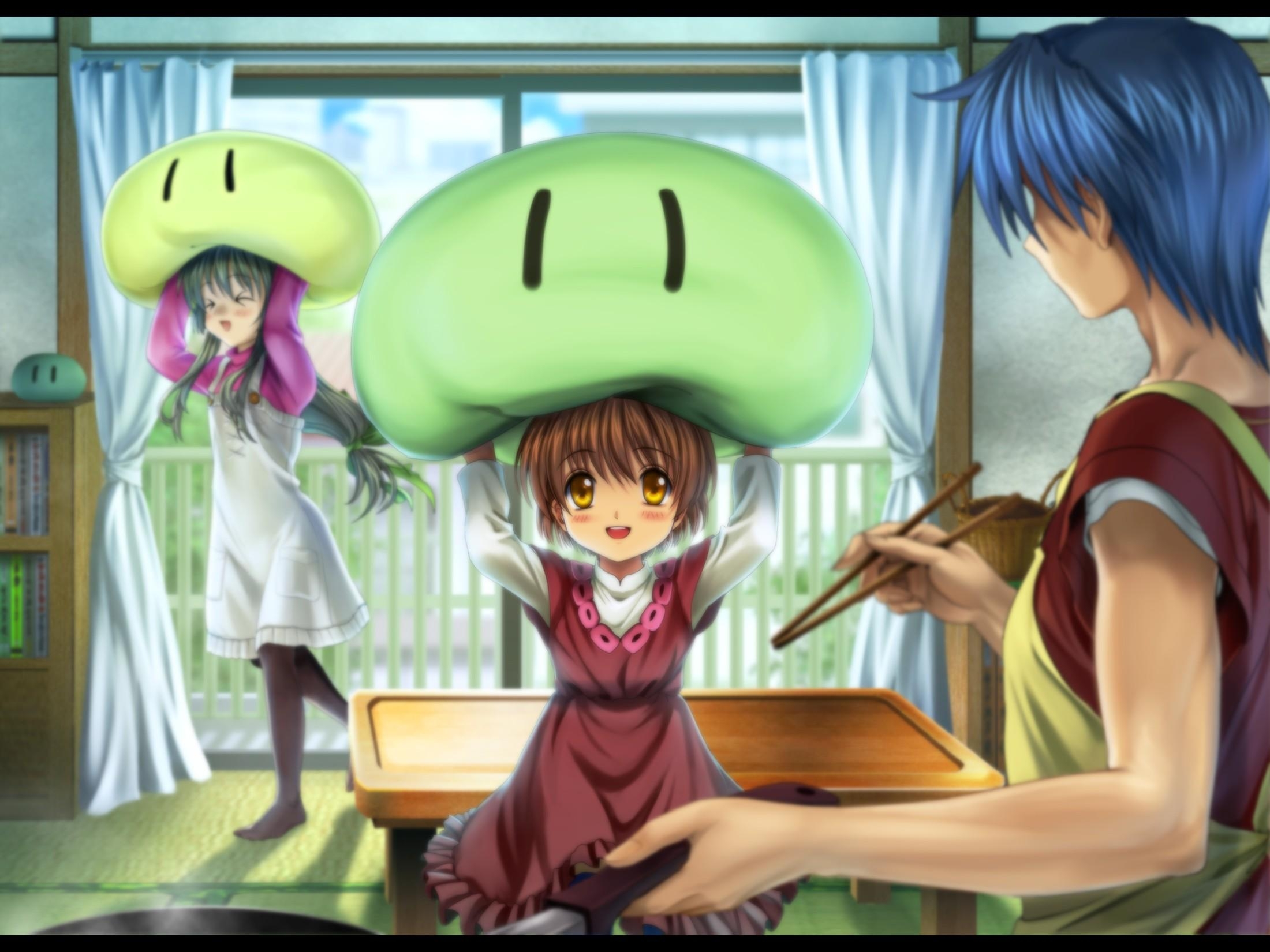 2200x1650 Clannad After Story Furukawa Nagisa Okazaki Ushio anime Okazaki, Desktop