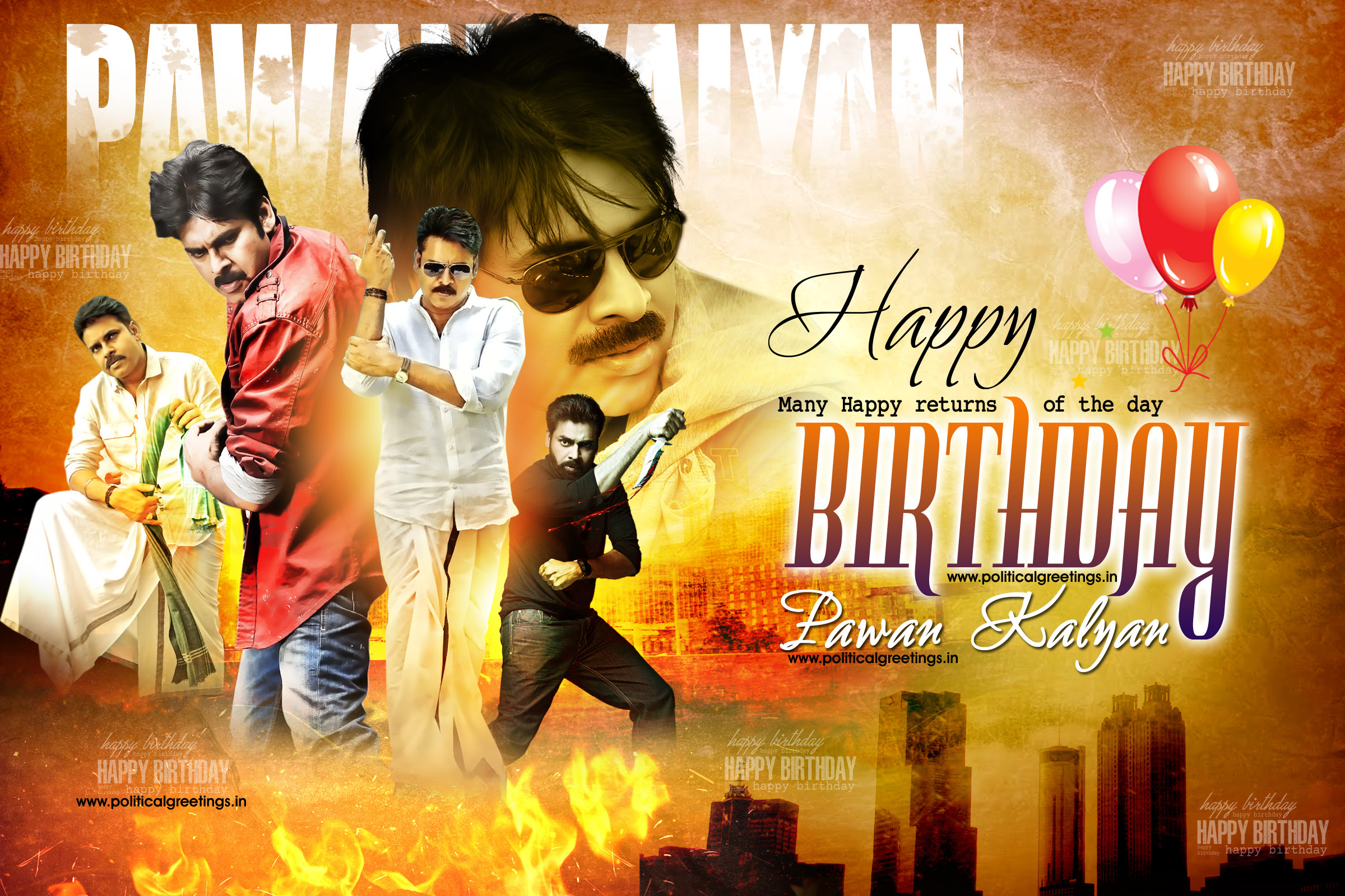 2400x1600 Pawan Kalyan Birthday Wishes Quotes Greetings Image HD Wallpaper, Desktop