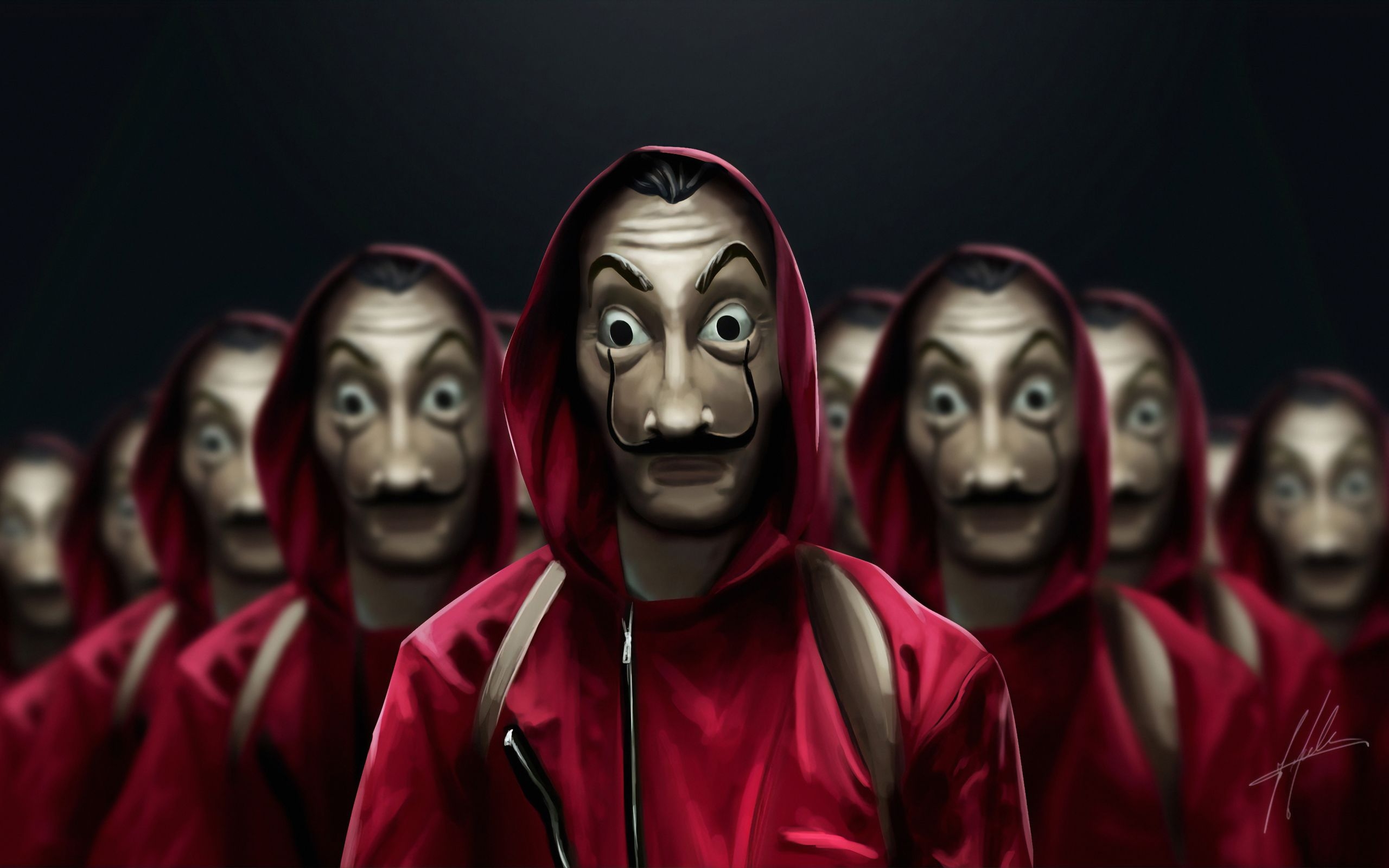 2560x1600 Money Heist  Resolution Wallpaper, HD TV Series, Desktop