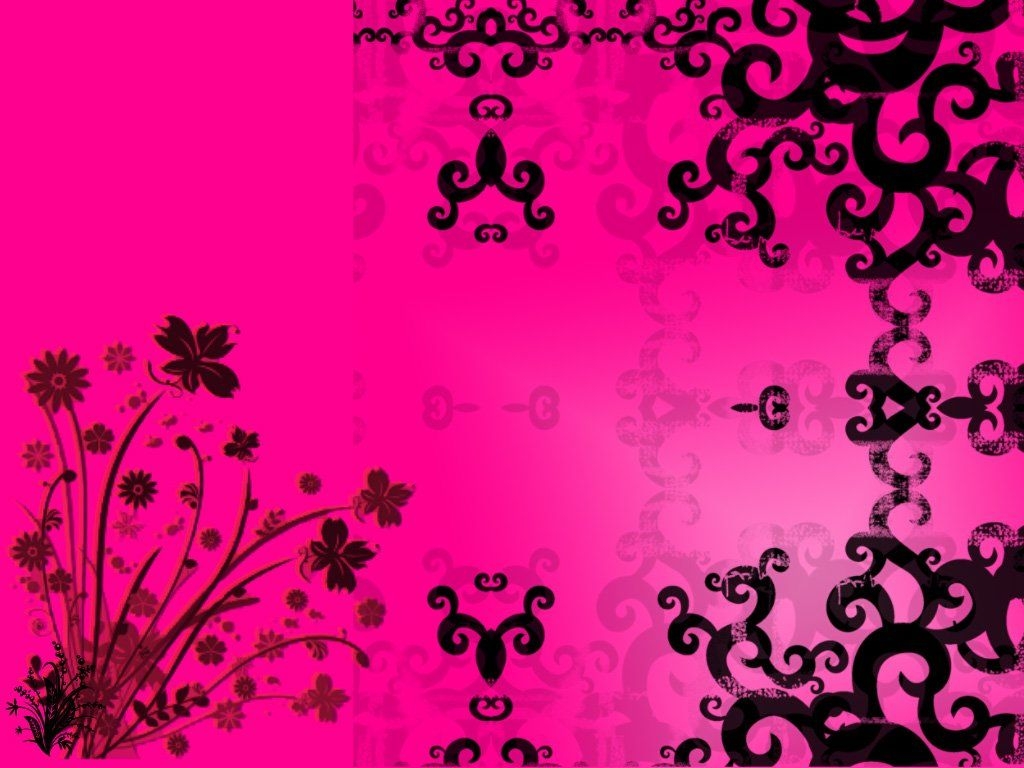 1030x770 Cute Black and Pink Wallpaper, Desktop