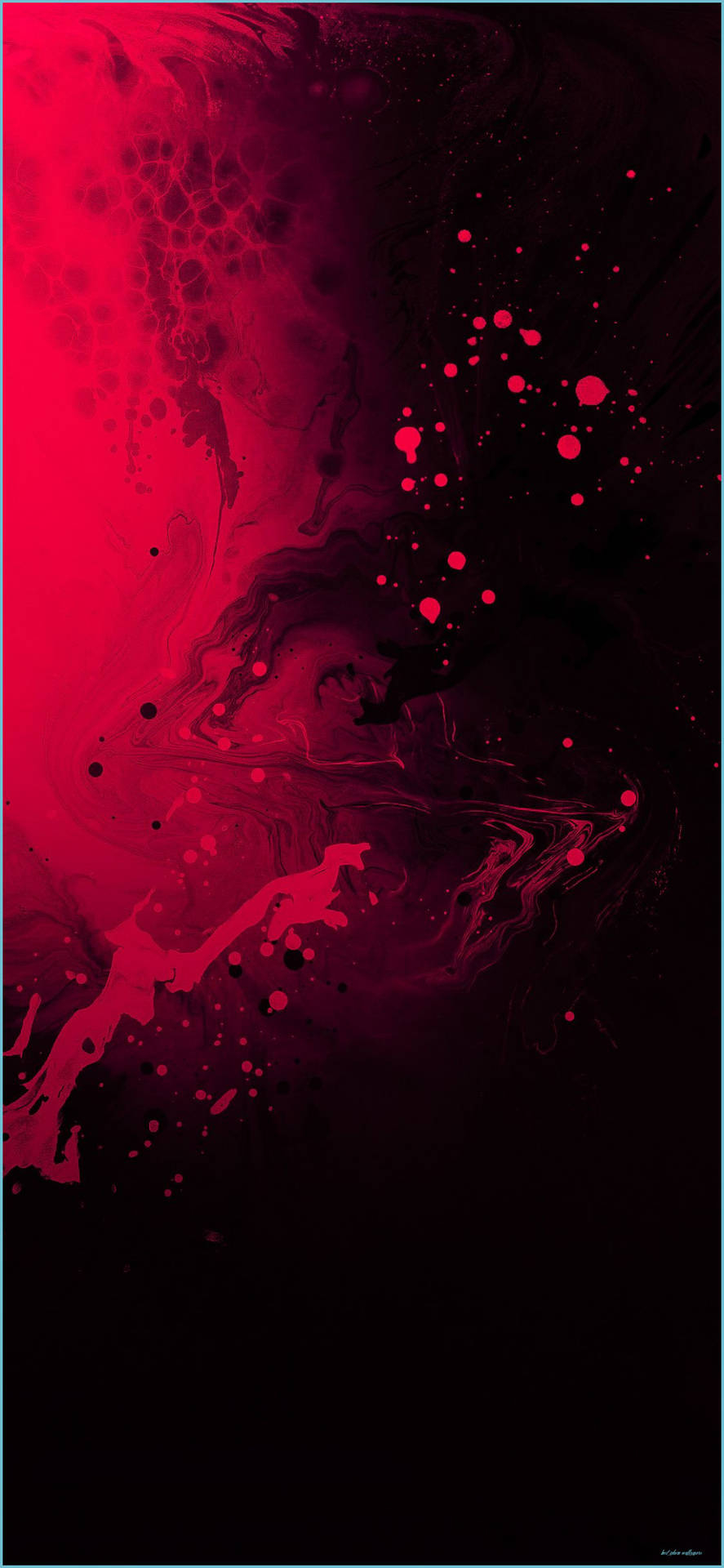 890x1920 Download Dark Red Ripple iPhone 13 Wallpaper, Phone