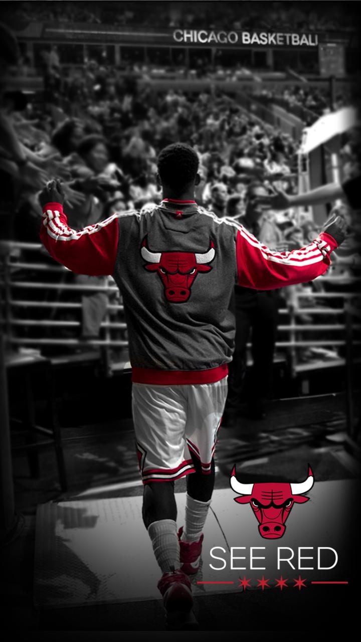 720x1280 SEE RED. Chicago Bulls Playoffs, Phone