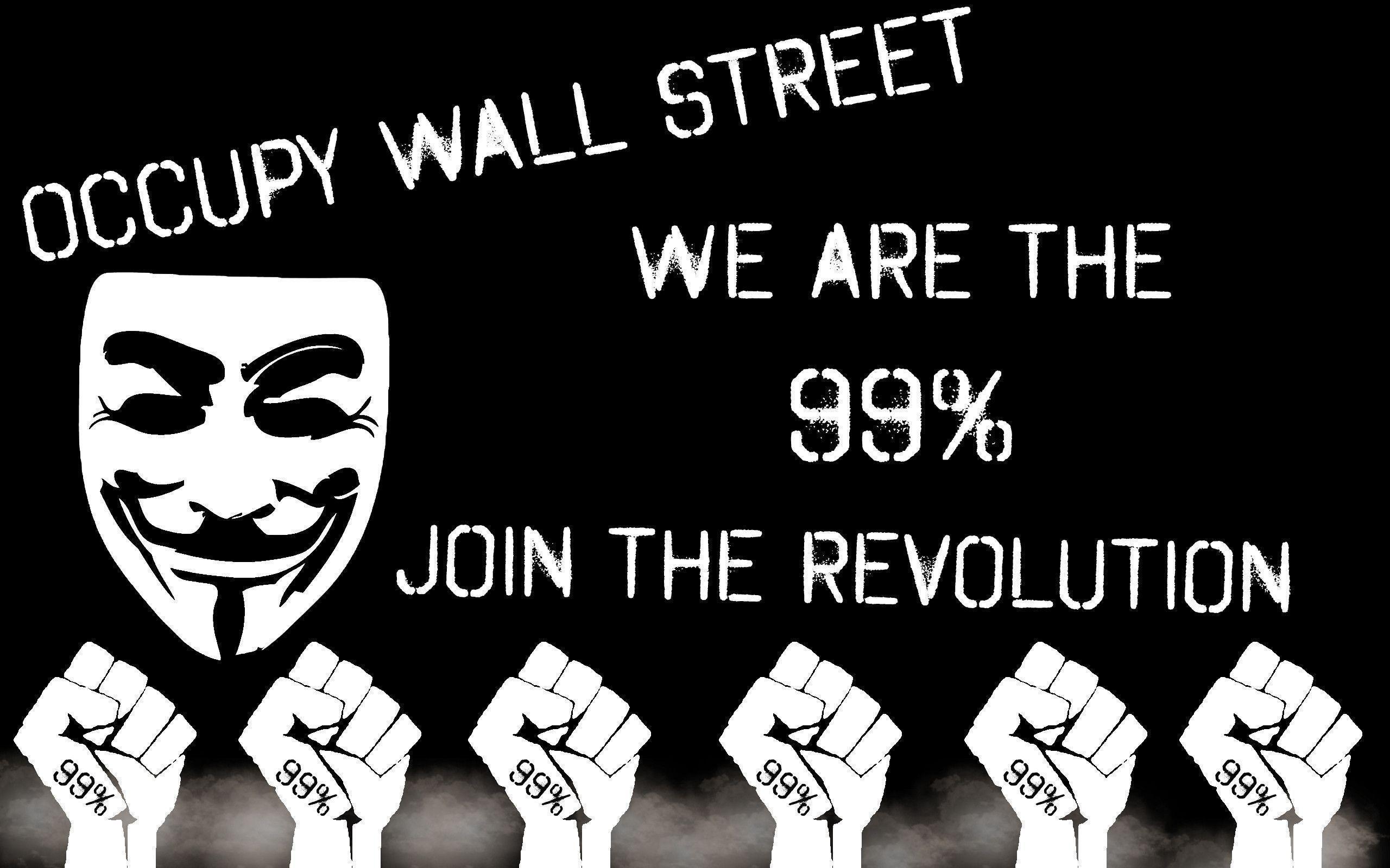 2560x1600 Occupy Wall Street Wallpaper By Silver Xombie, Desktop