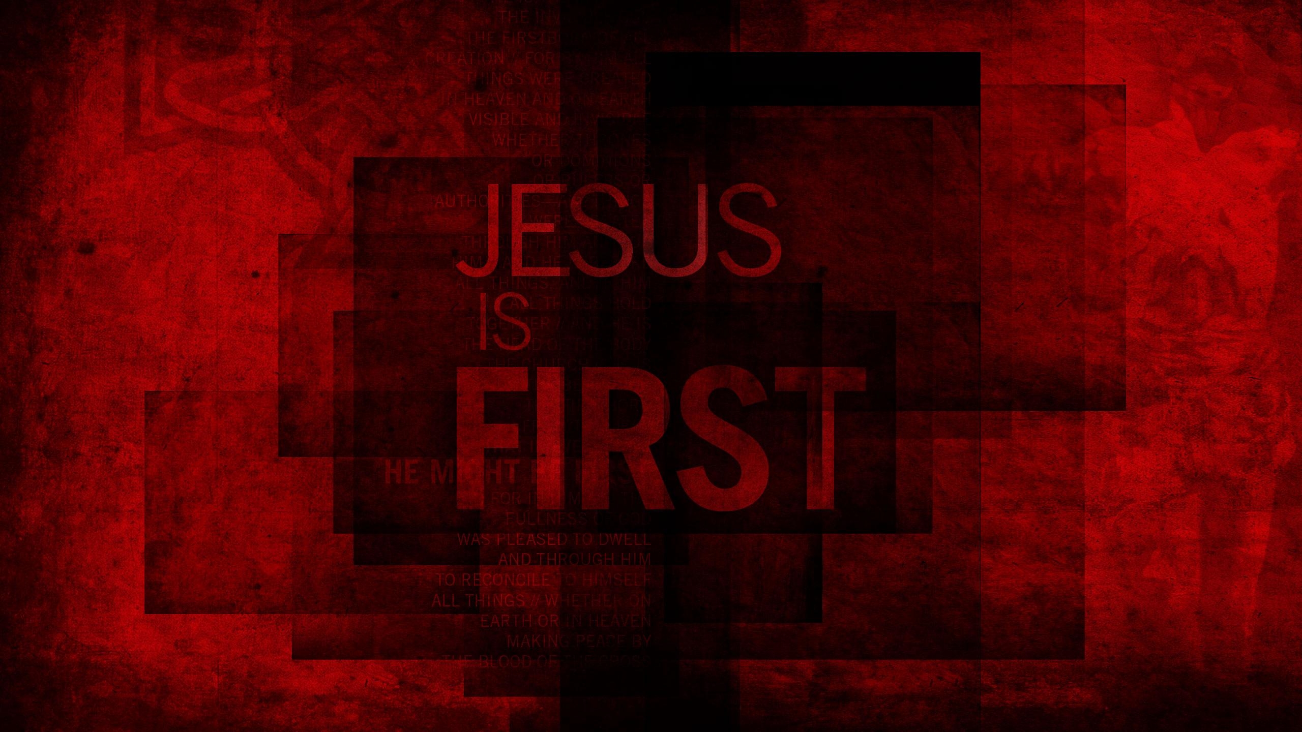 2560x1440 Jesus First HD wallpaper, Desktop