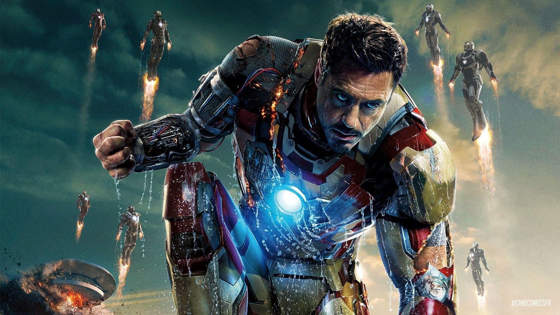 1920x1080 Tony Stark and Army of Iron Mans / Good, Desktop