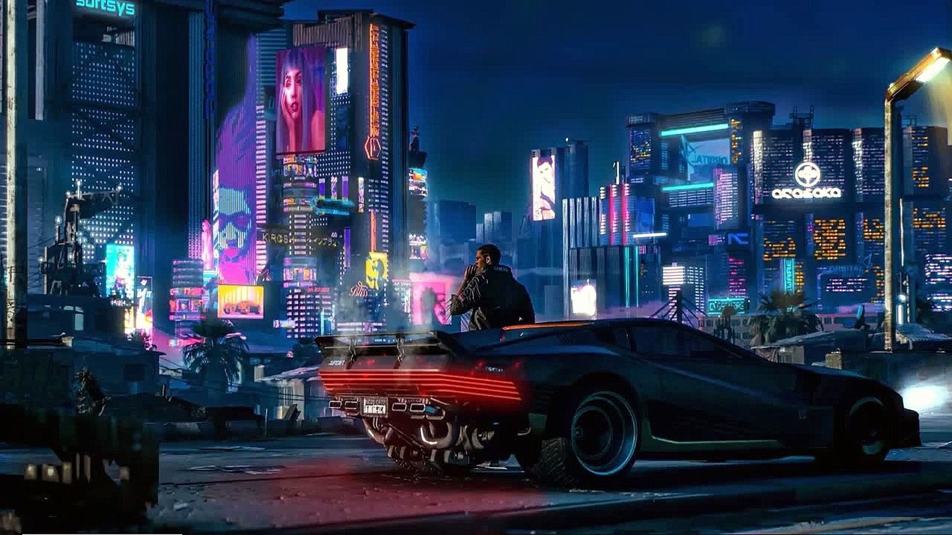 1920x1080 Cyberpunk 2077 Wallpaper  Unique 2018 Cyberpunk 2077 4k, Desktop