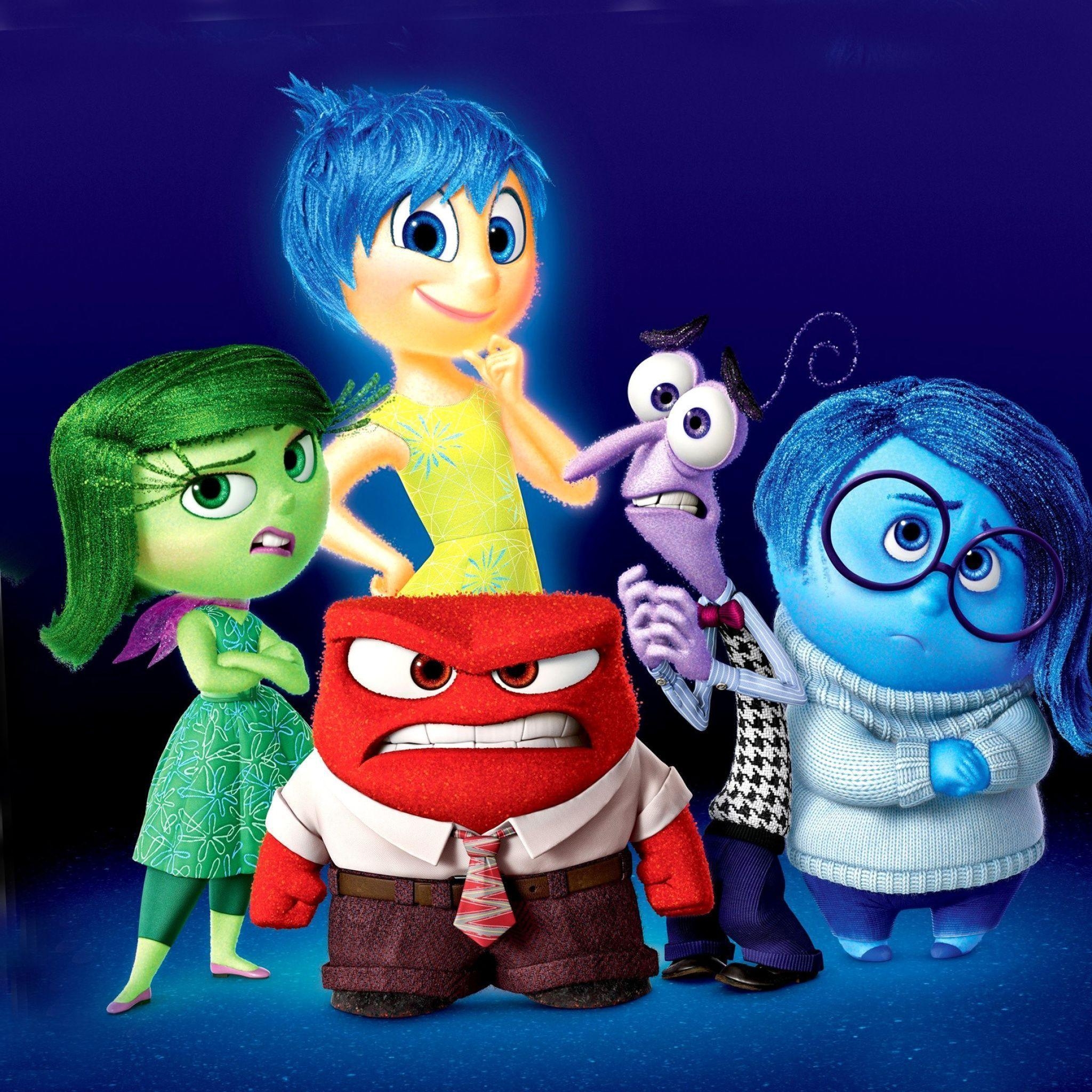 2050x2050 Inside Out Wallpaper HD, Phone