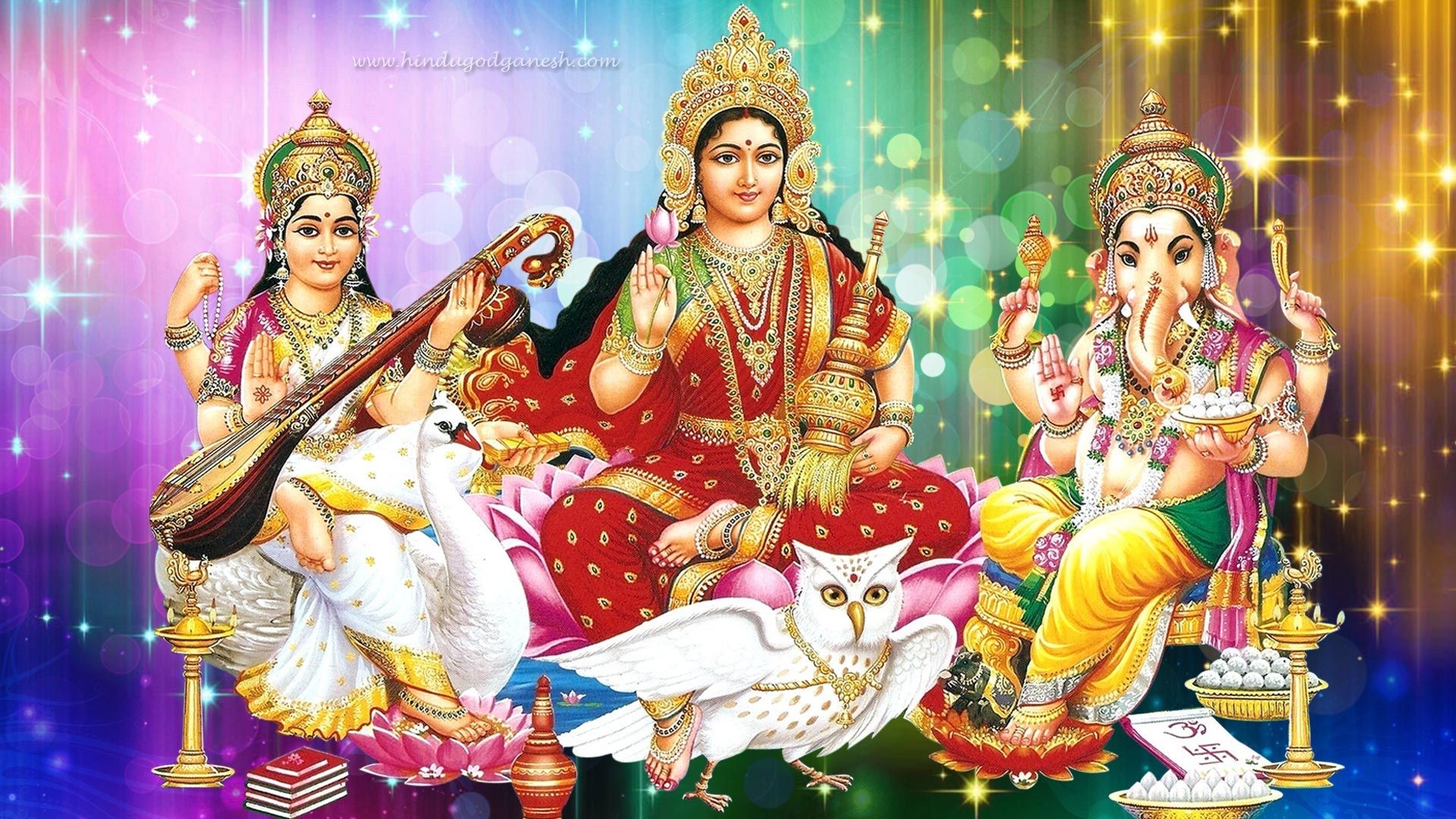 1920x1080 Goddess Lakshmi Image & HD Wallpaper Free Download, Desktop