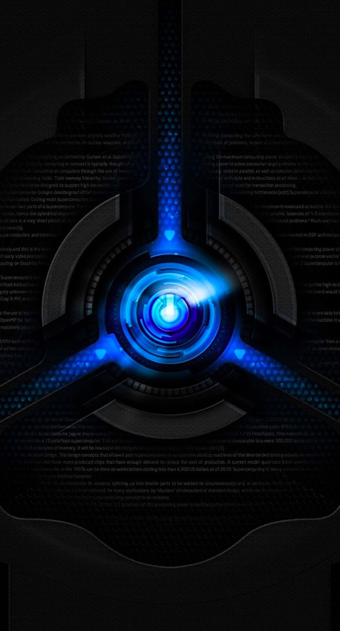 1400x2600 Futuristic Tech Phone Wallpaper, Phone