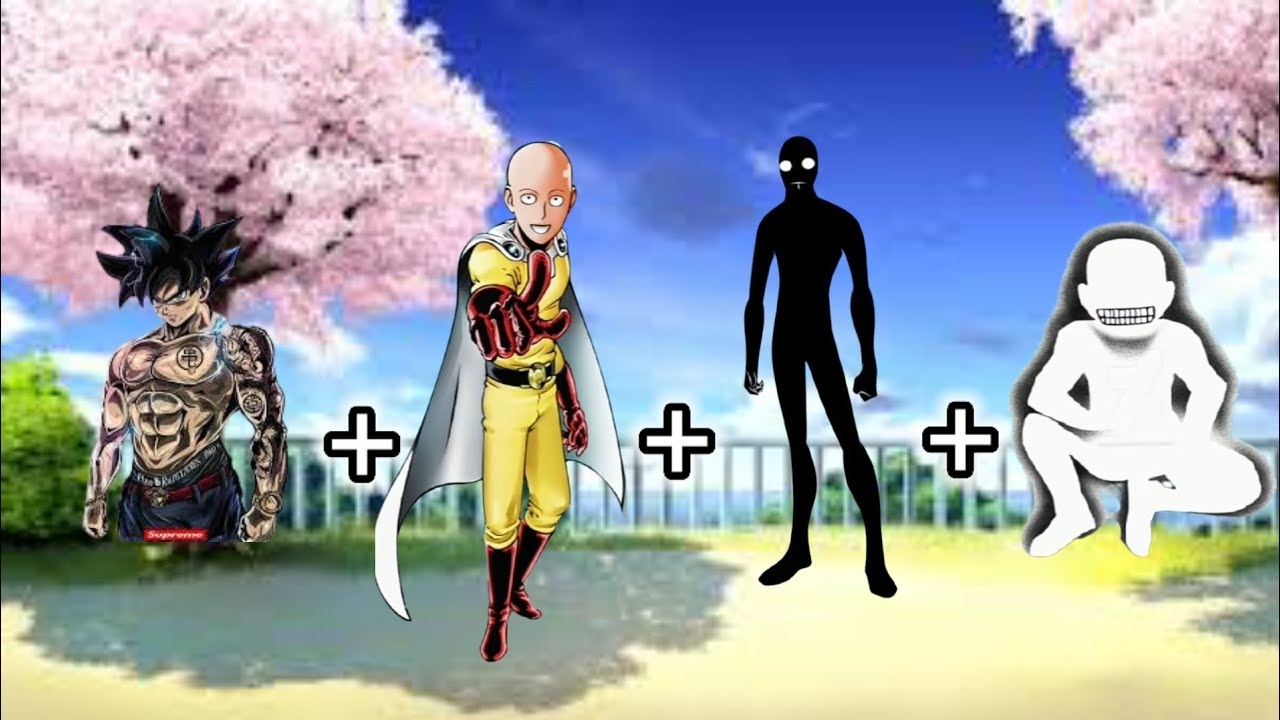 1280x720 Drip Goku + Saitama + Truth + Anti Fusion vs all anime, Desktop