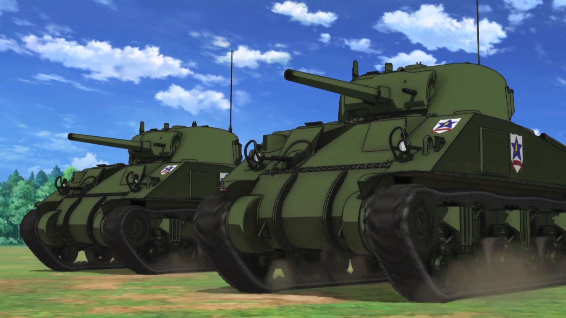 1920x1080 M4 Sherman (Girls und Panzer) Full HD Wallpaper and Background, Desktop