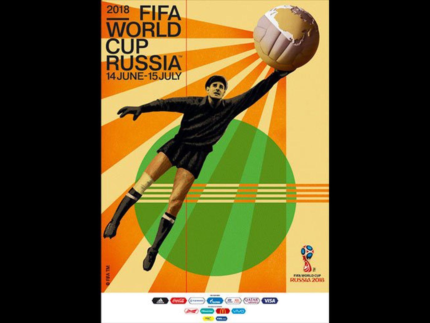 1400x1050 Russia World Cup poster: Lev Yashin revealed as poster athlete, Desktop