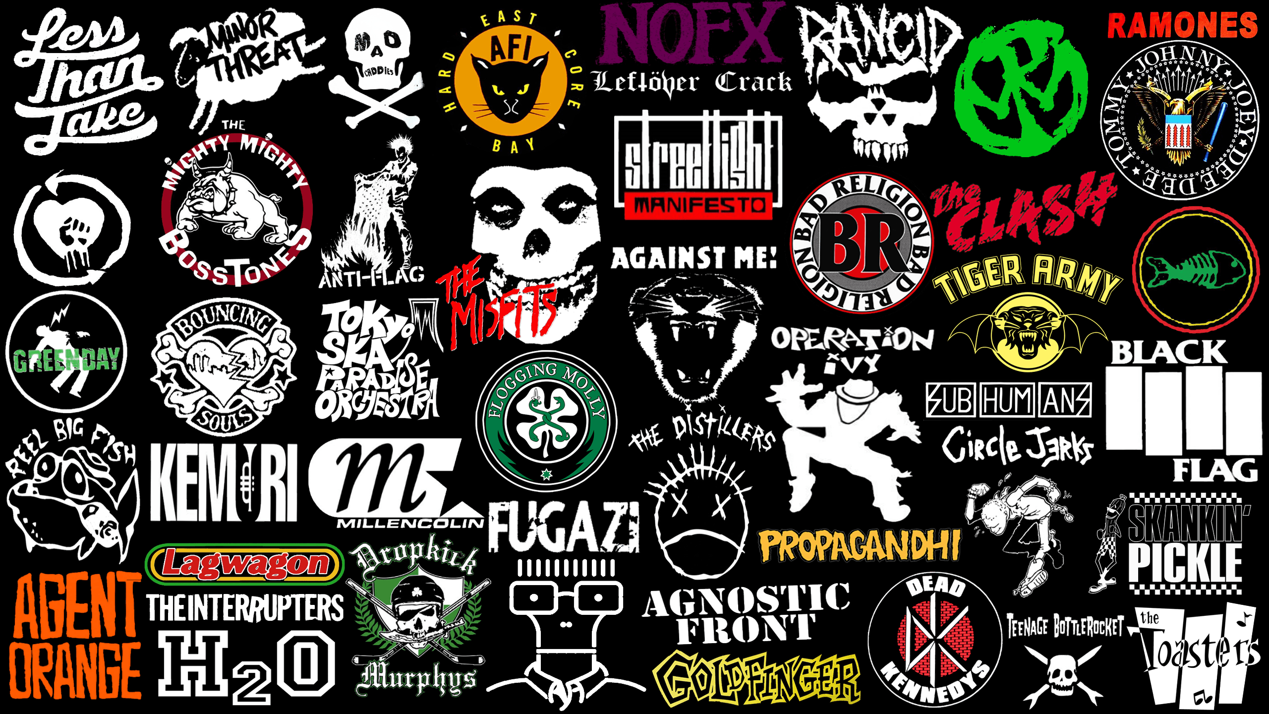 2560x1440 Rise Against, #punk rock, #music, #bad religion, #The Misfits, #Dead, Desktop