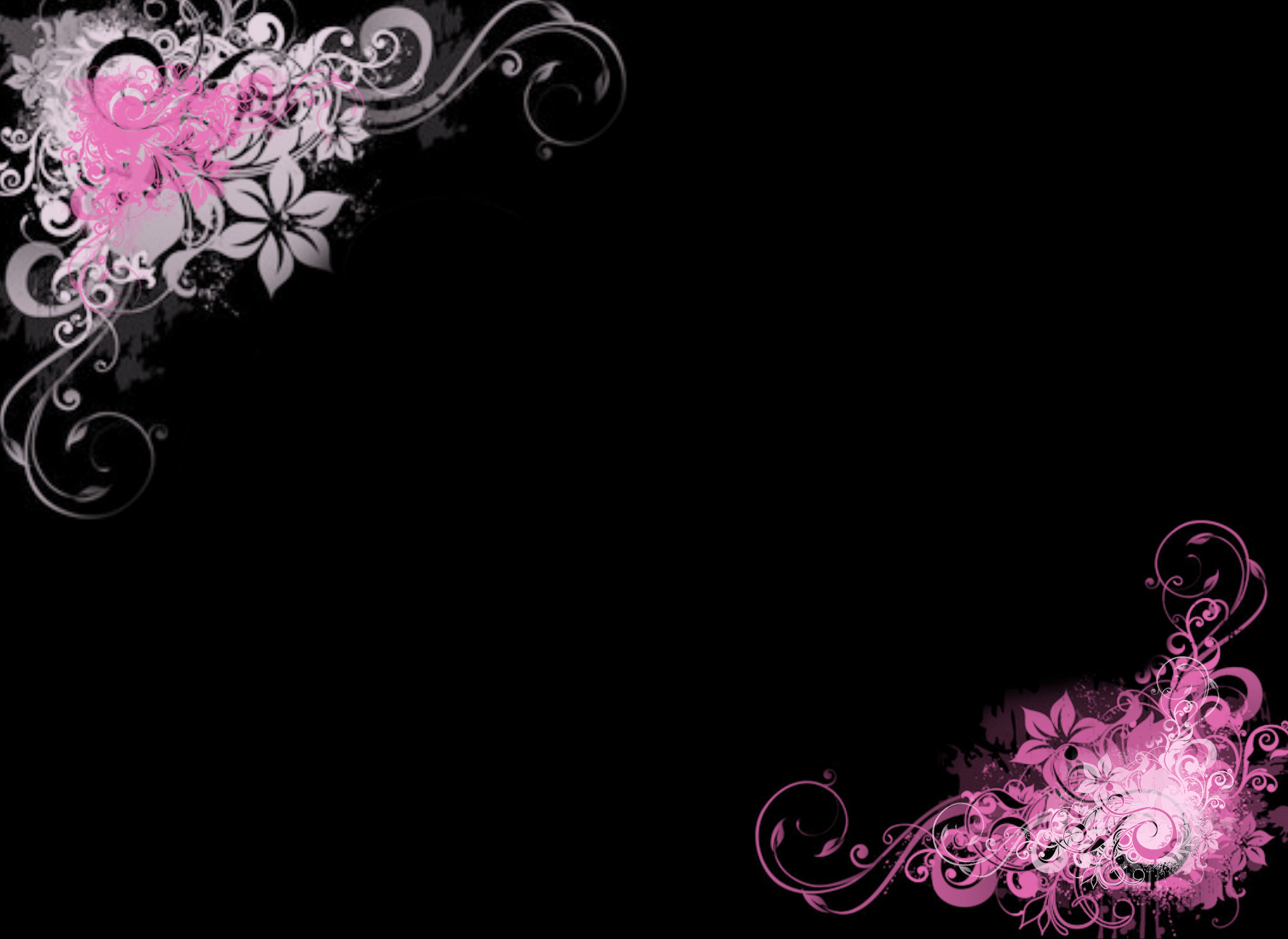 1830x1340 Download Black And Pink Wallpaper Borders 20 Widescreen Wallpaper, Desktop